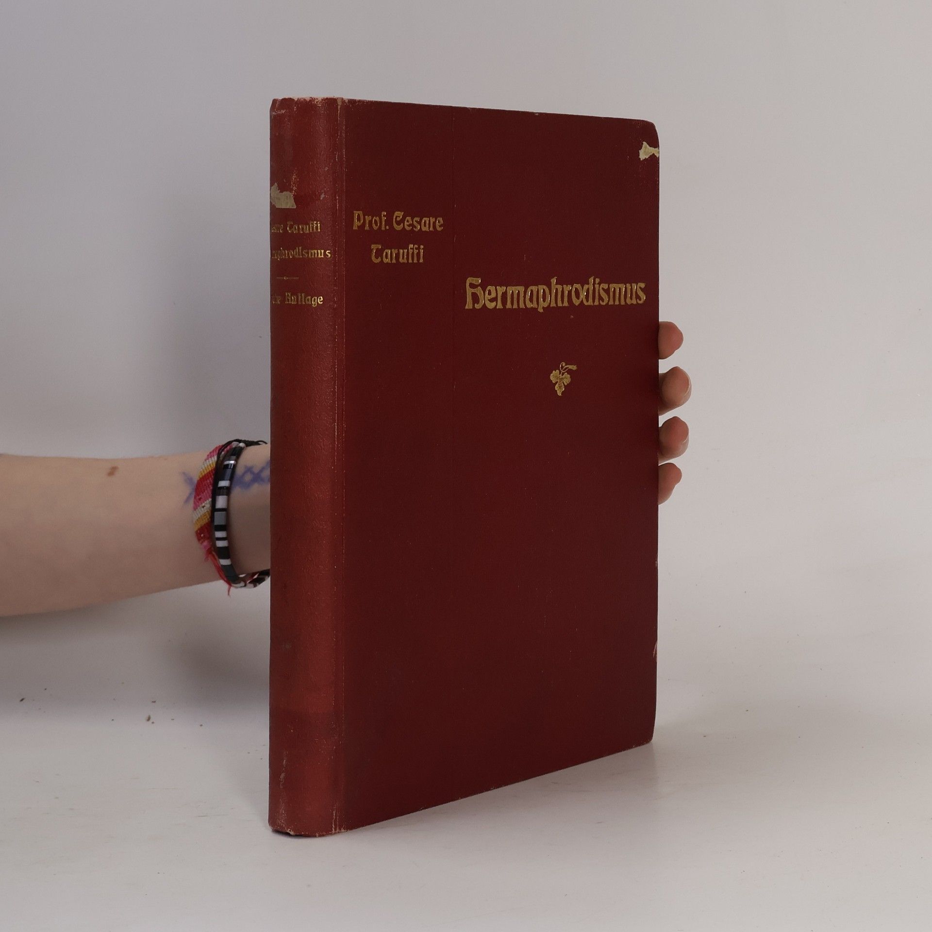 Cesare Taruffi Hermaphrodismus und Zeugungsunfähigkeit