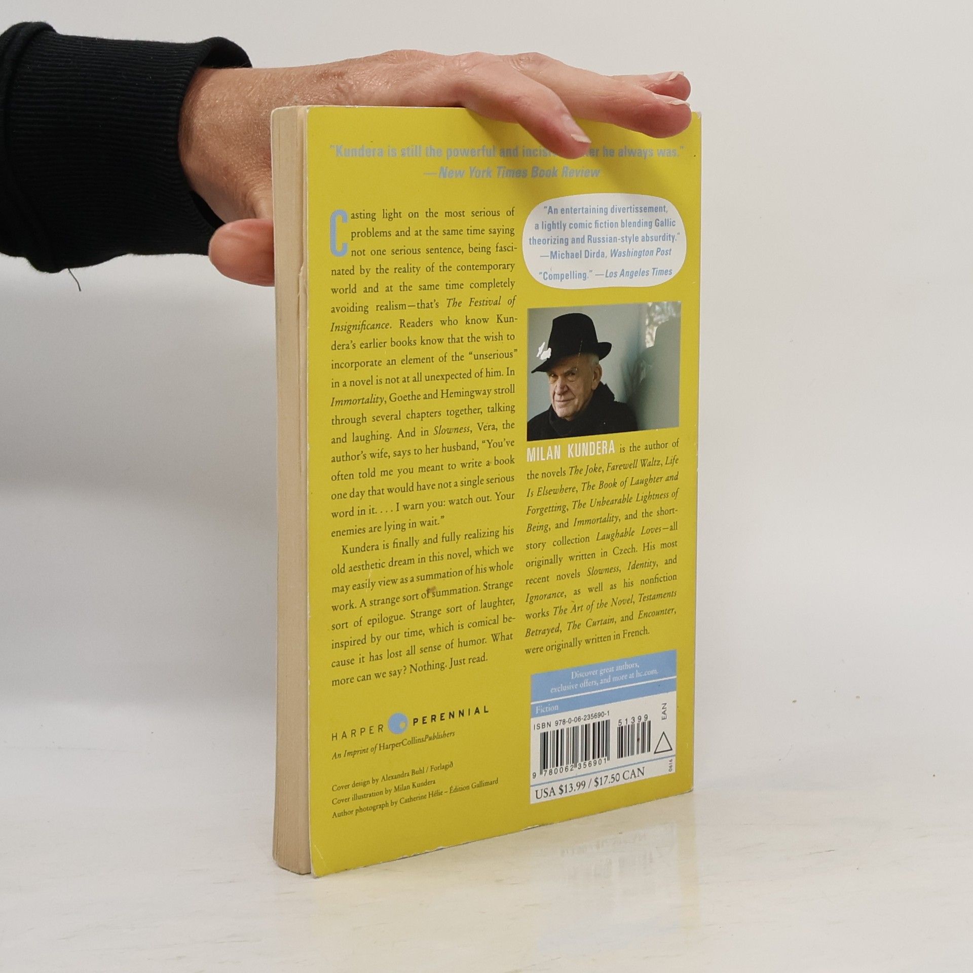 Milan Kundera The festival of insignificance