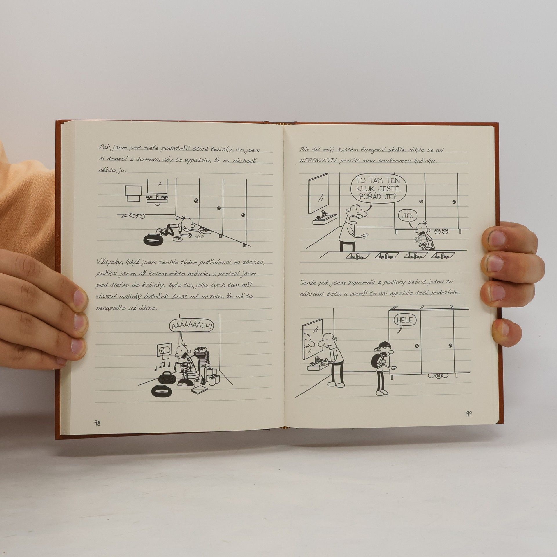 Jeff Kinney Deník malého poseroutky 7. Páté kolo u vozu
