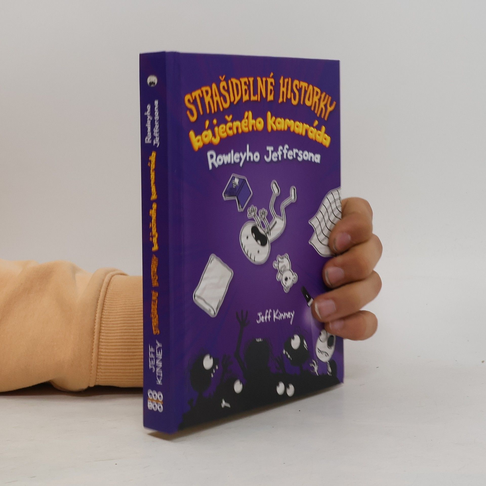 Jeff Kinney Strašidelné historky báječného kamaráda Rowleyho Jeffersona