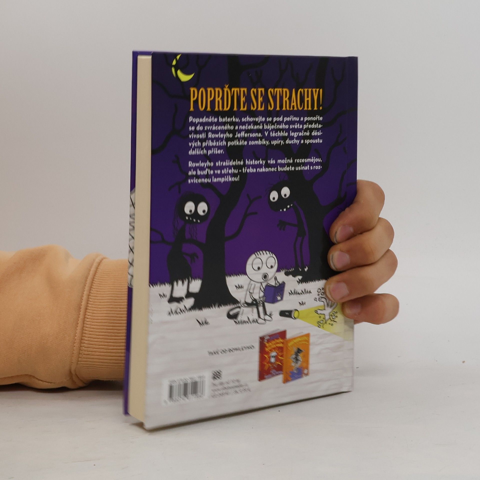 Jeff Kinney Strašidelné historky báječného kamaráda Rowleyho Jeffersona