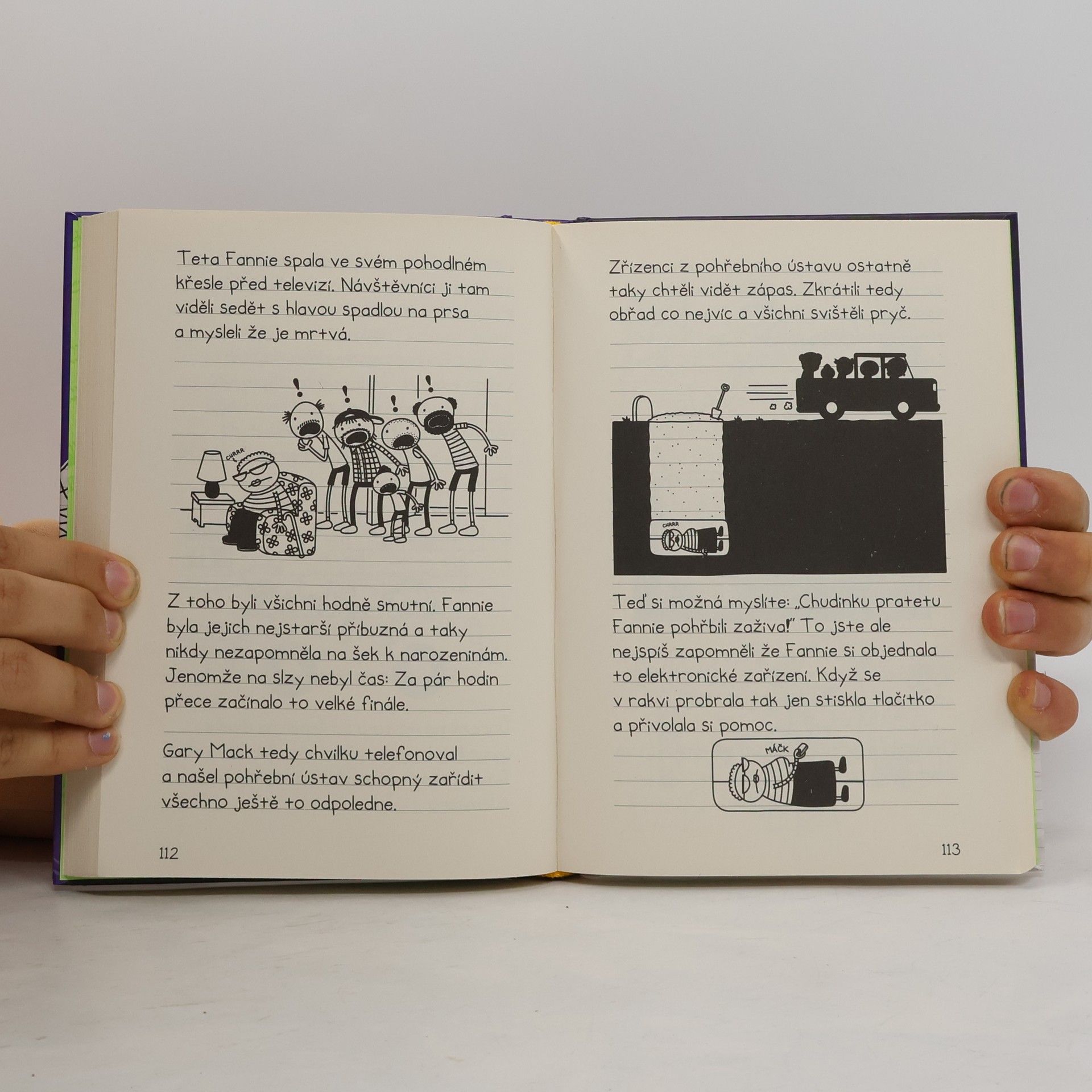 Jeff Kinney Strašidelné historky báječného kamaráda Rowleyho Jeffersona
