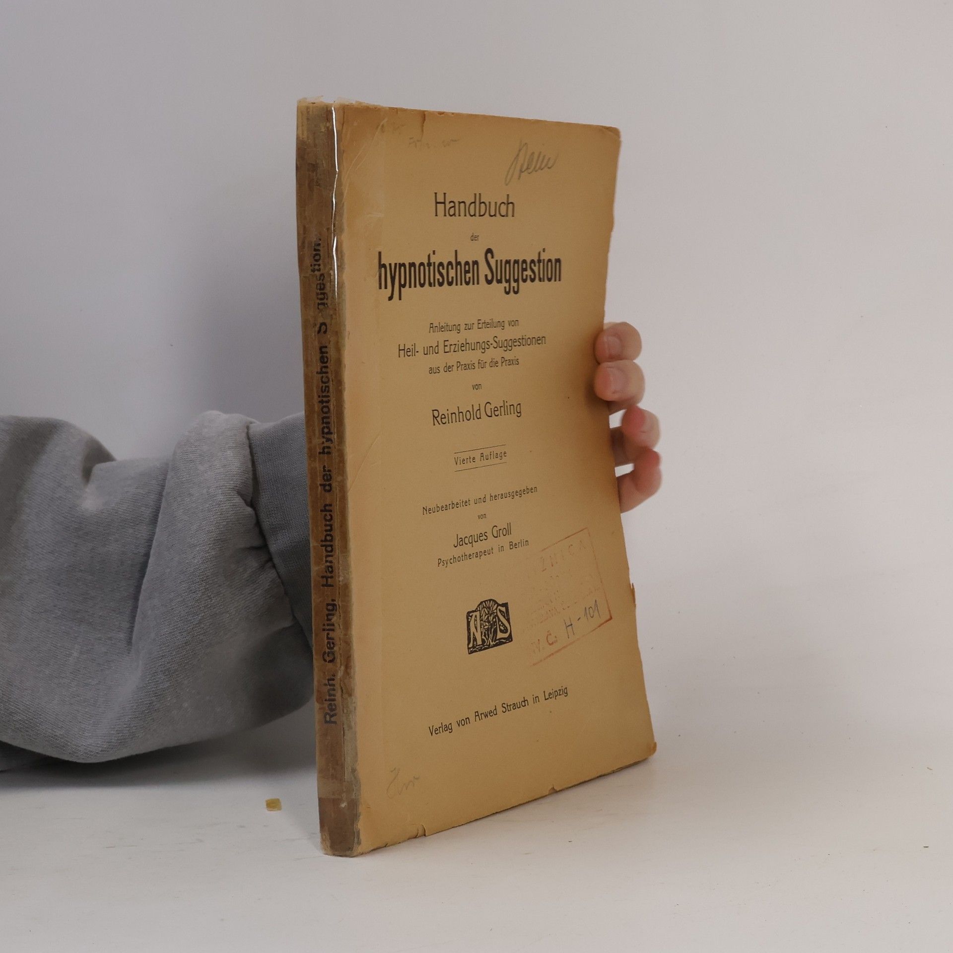 Handbuch der hypnotischen Suggestion