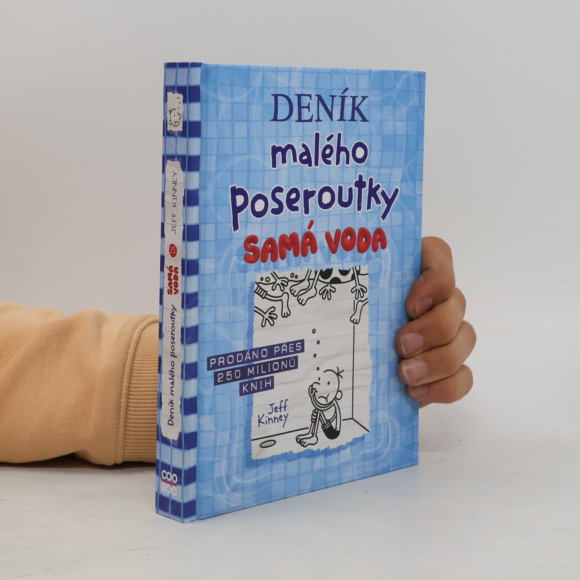 Jeff Kinney Deník malého poseroutky 15. Samá voda