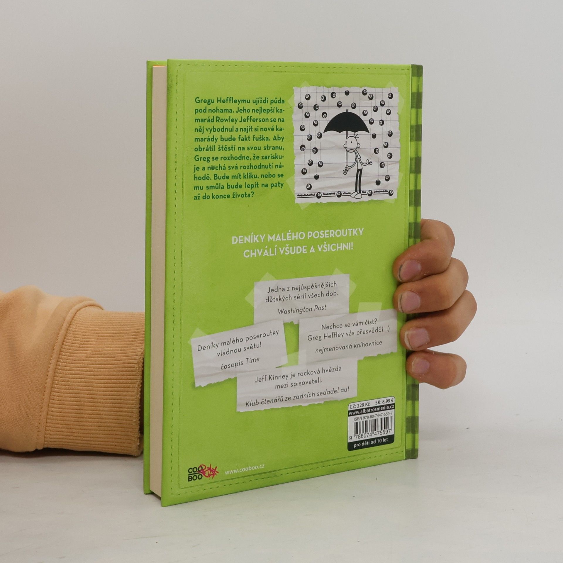 Jeff Kinney Deník malého poseroutky 8. Fakt smůla