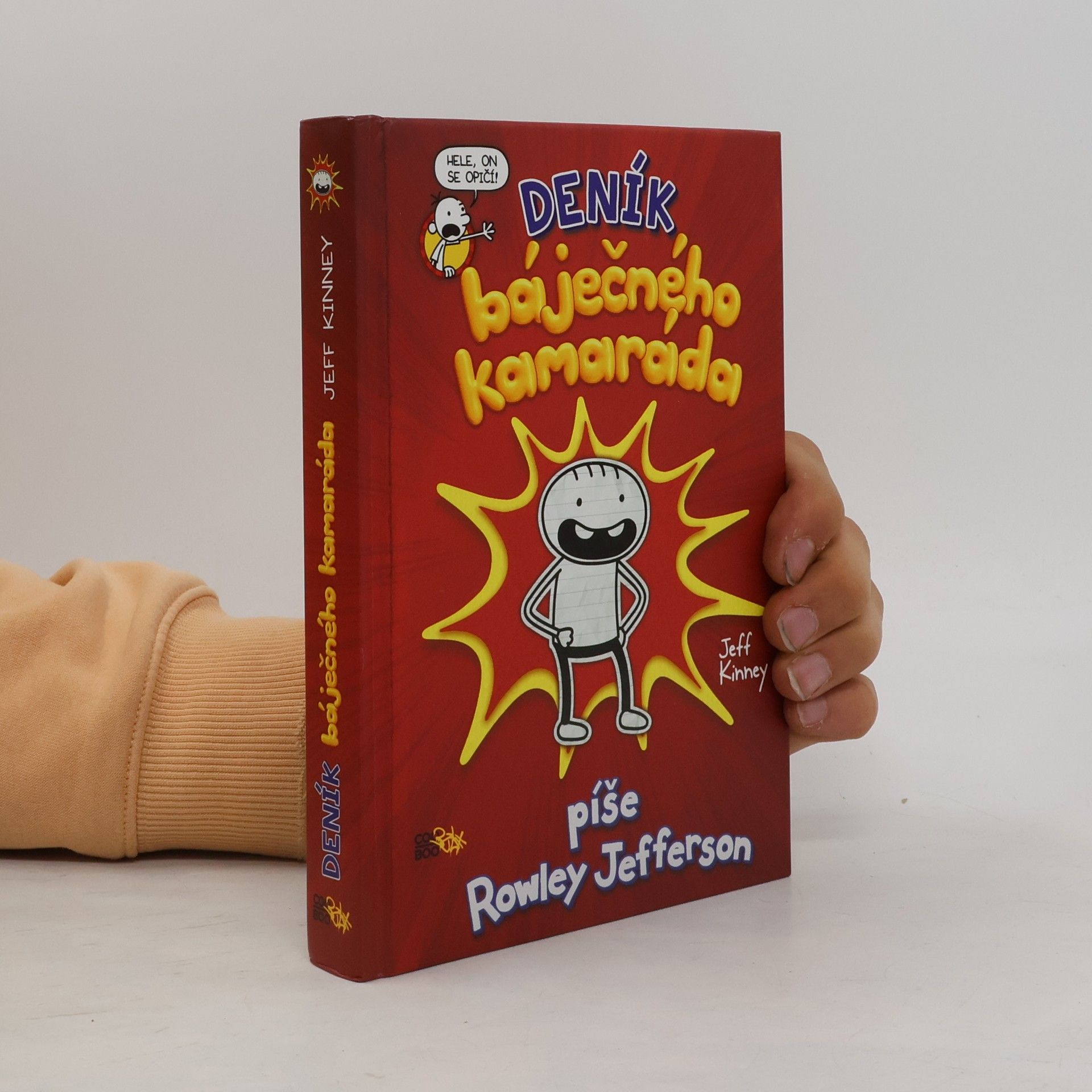 Jeff Kinney Deník báječného kamaráda. Píše Rowley Jefferson