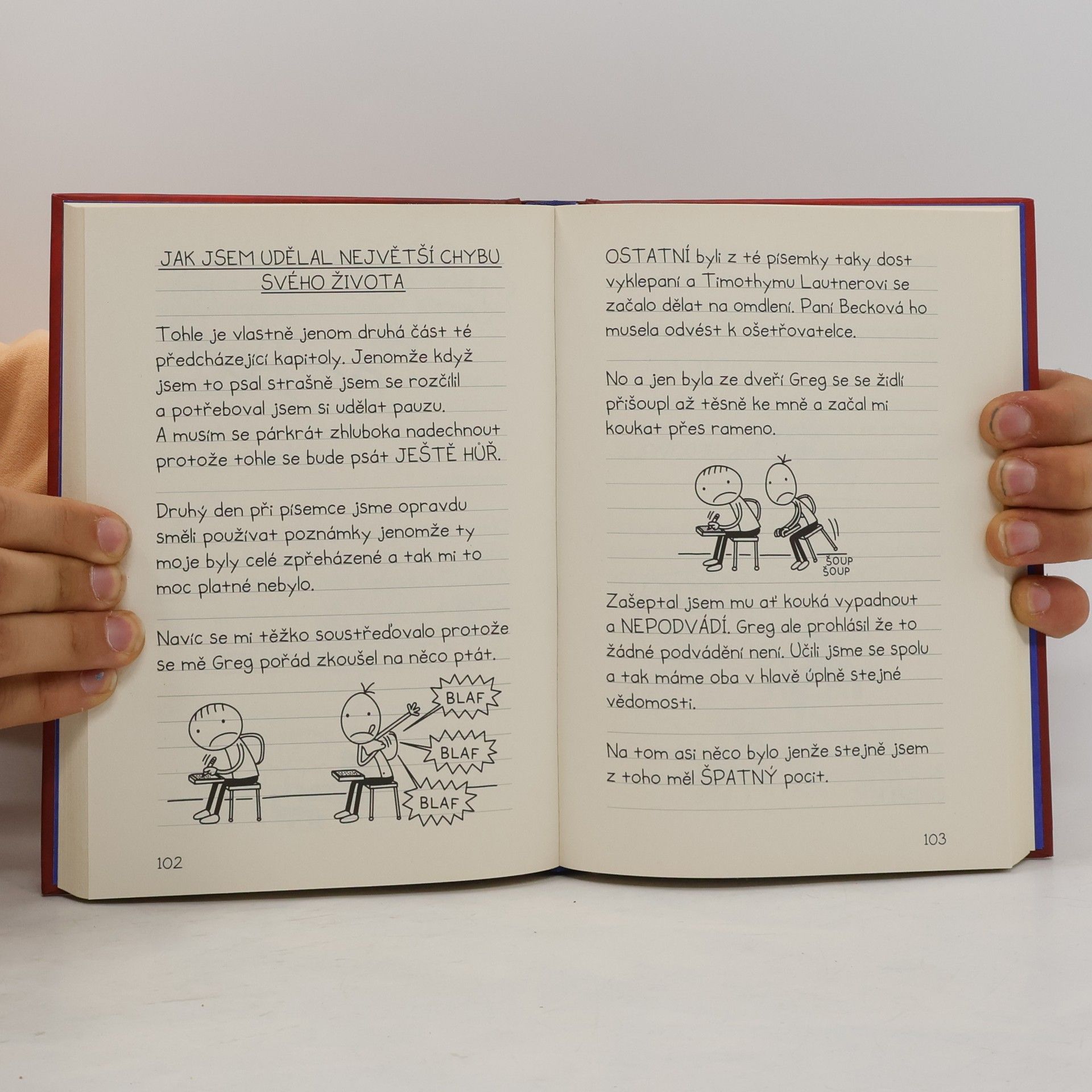 Jeff Kinney Deník báječného kamaráda. Píše Rowley Jefferson