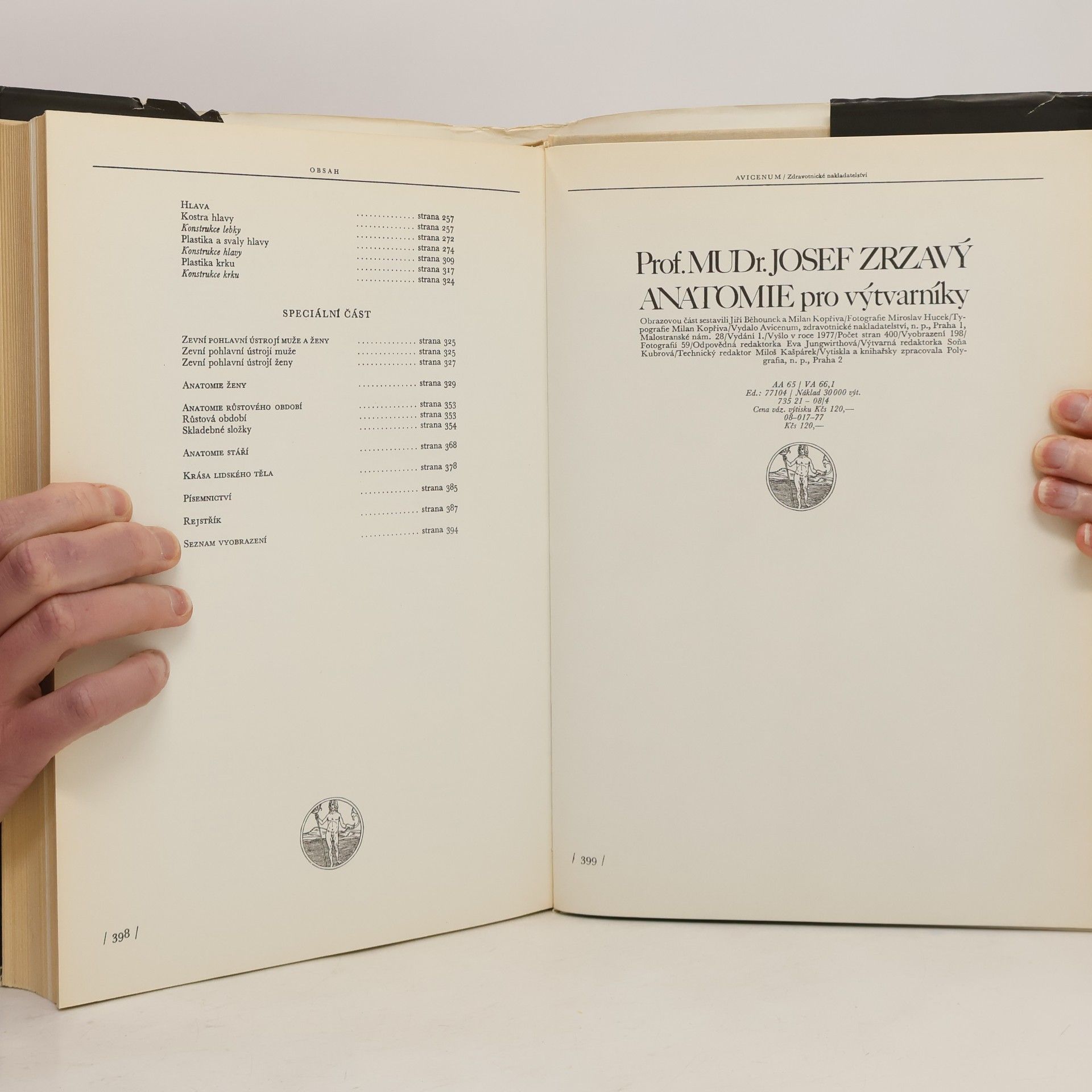 Josef Zrzavý Anatomie pro výtvarníky