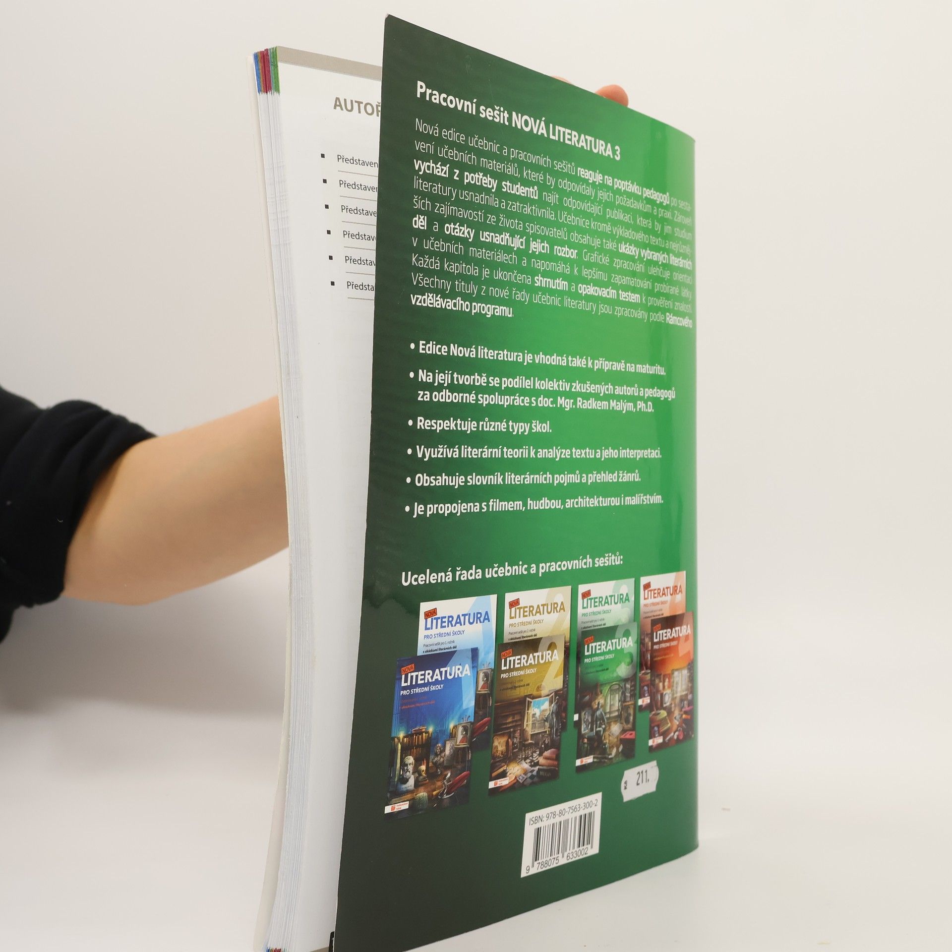 Various authors Nová literatura 3 : pracovní sešit pro 3. ročník SŠ