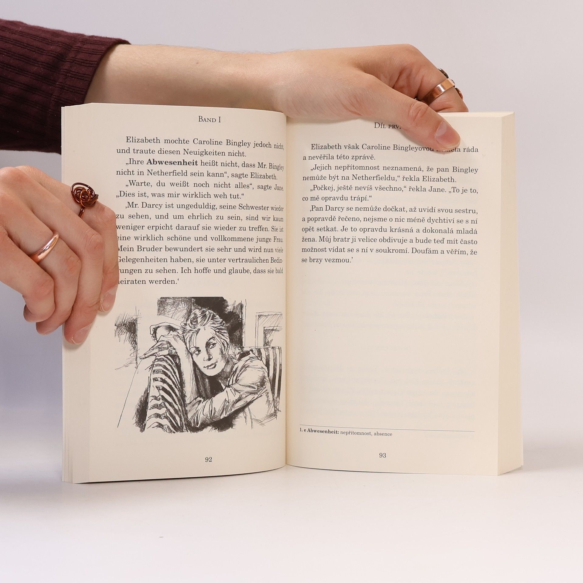 Jane Austen Stolz und Vorurteil, Pýcha a předsudek