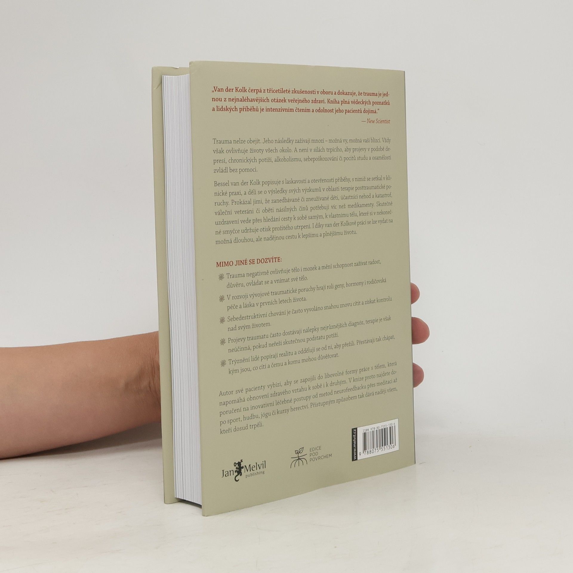 Bessel van der Kolk Tělo sčítá rány