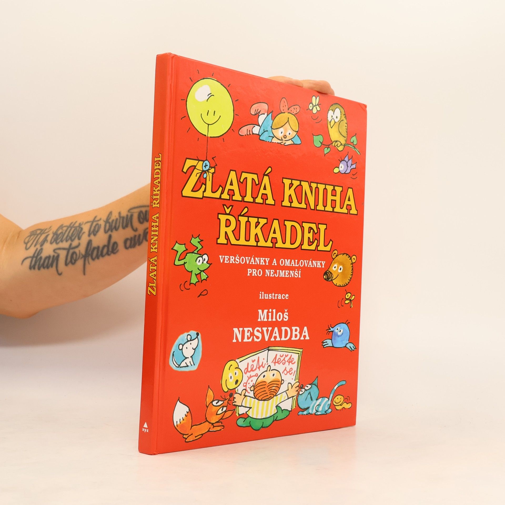 Miloš Nesvadba Zlatá kniha říkadel : veršovánky a omalovánky pro nejmenší