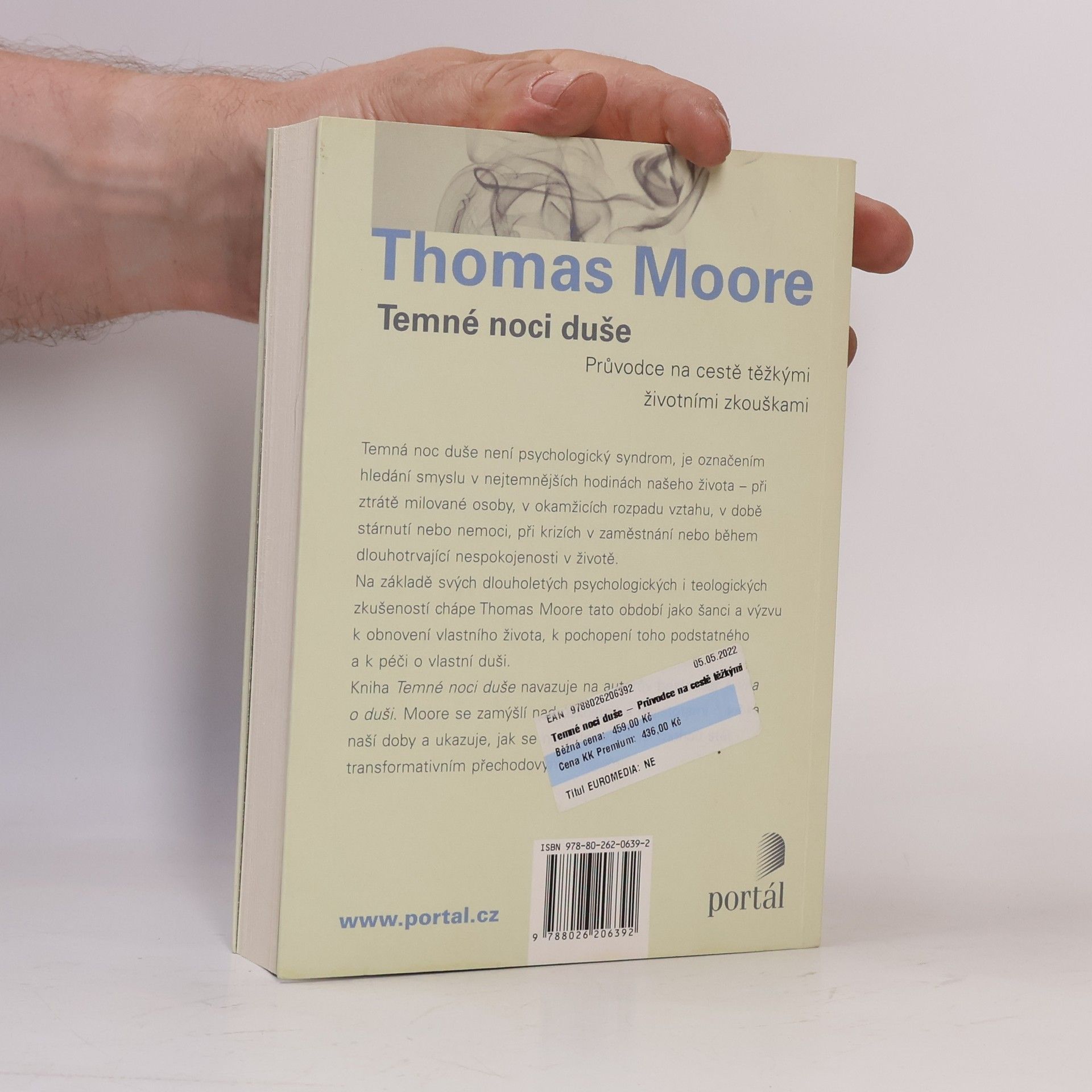Thomas Moore Temné noci duše : průvodce na cestě těžkými životními zkouškami