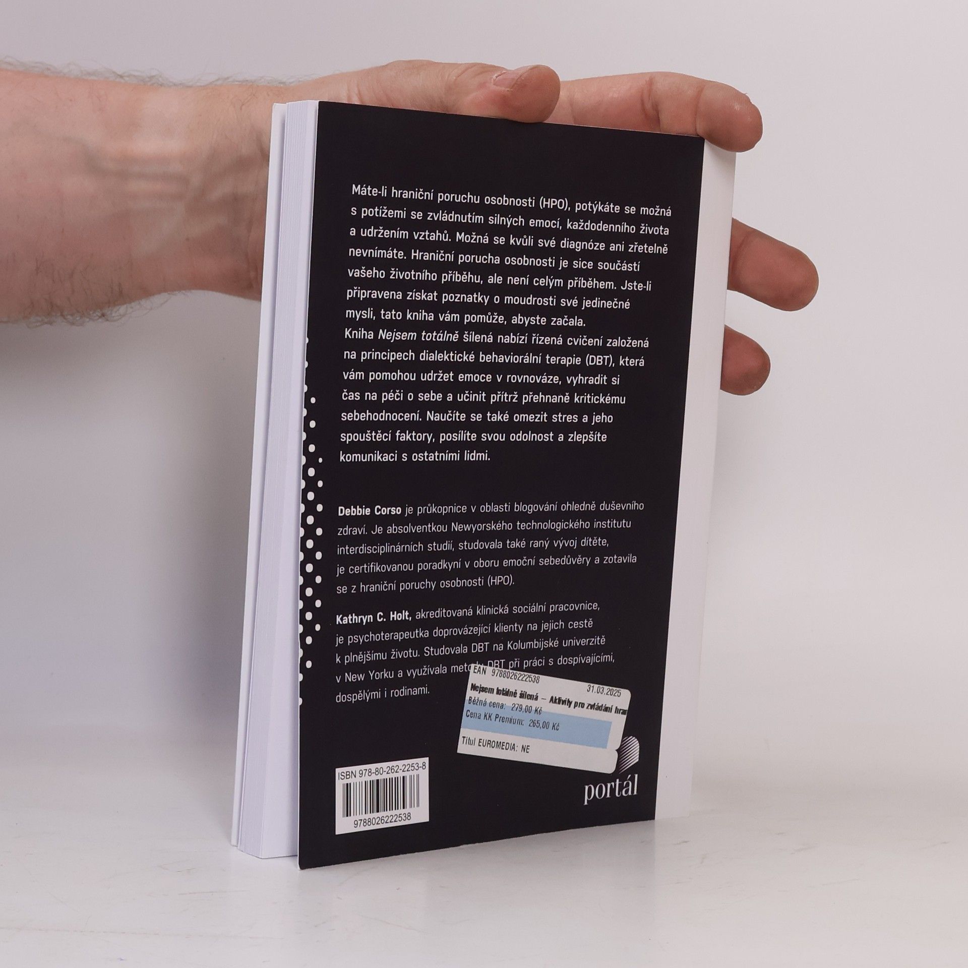 Various authors Nejsem totálně šílená : aktivity pro zvládání hraniční poruchy osobnosti