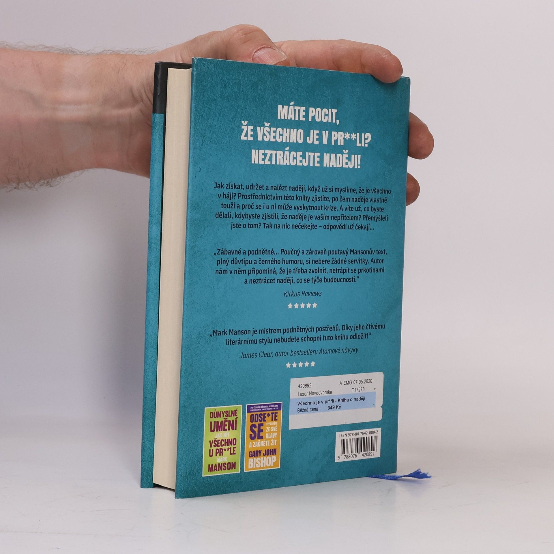 Mark Manson Všechno je v pr**li