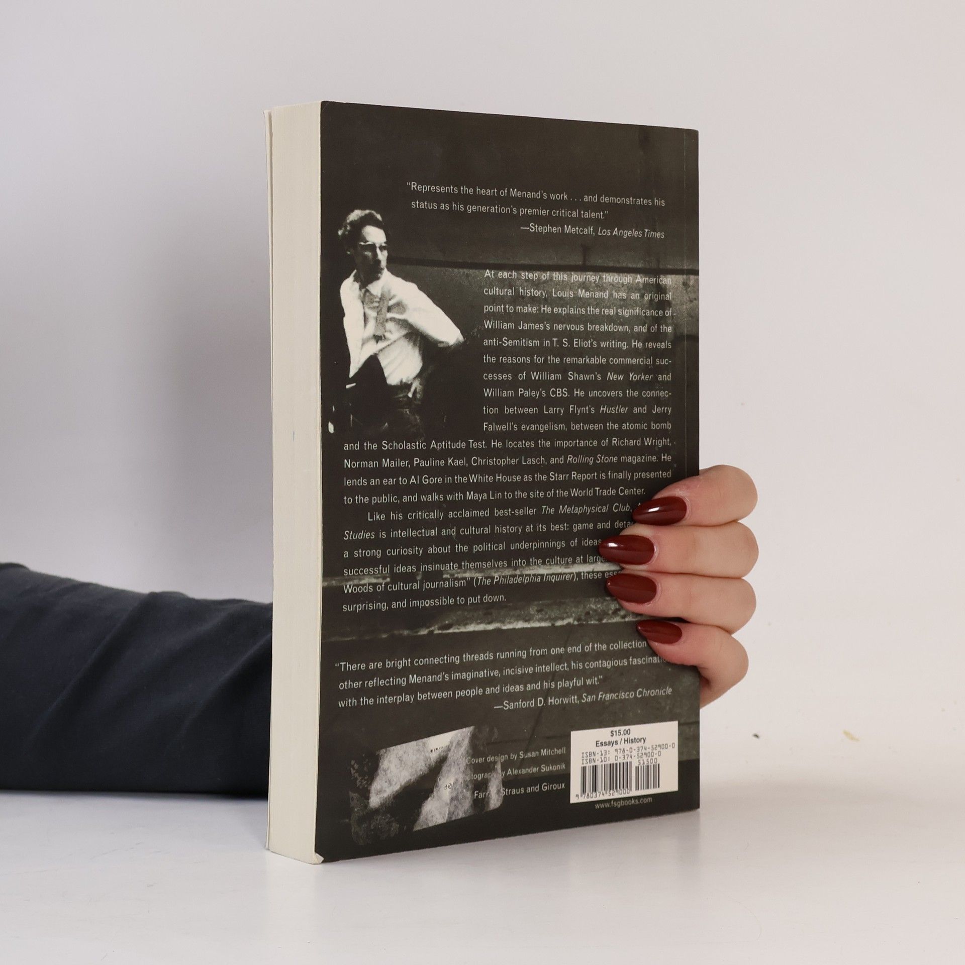 Louis Menand American Studies