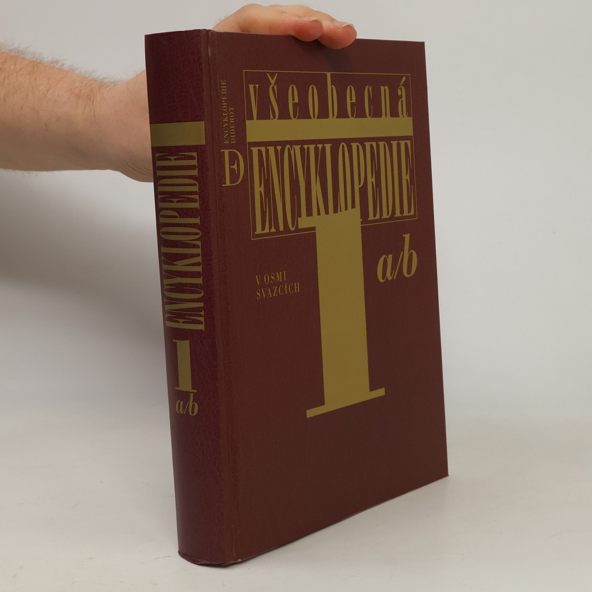 Collectif d'auteurs Všeobecná encyklopedie v osmi svazcích. 1. díl, a-b