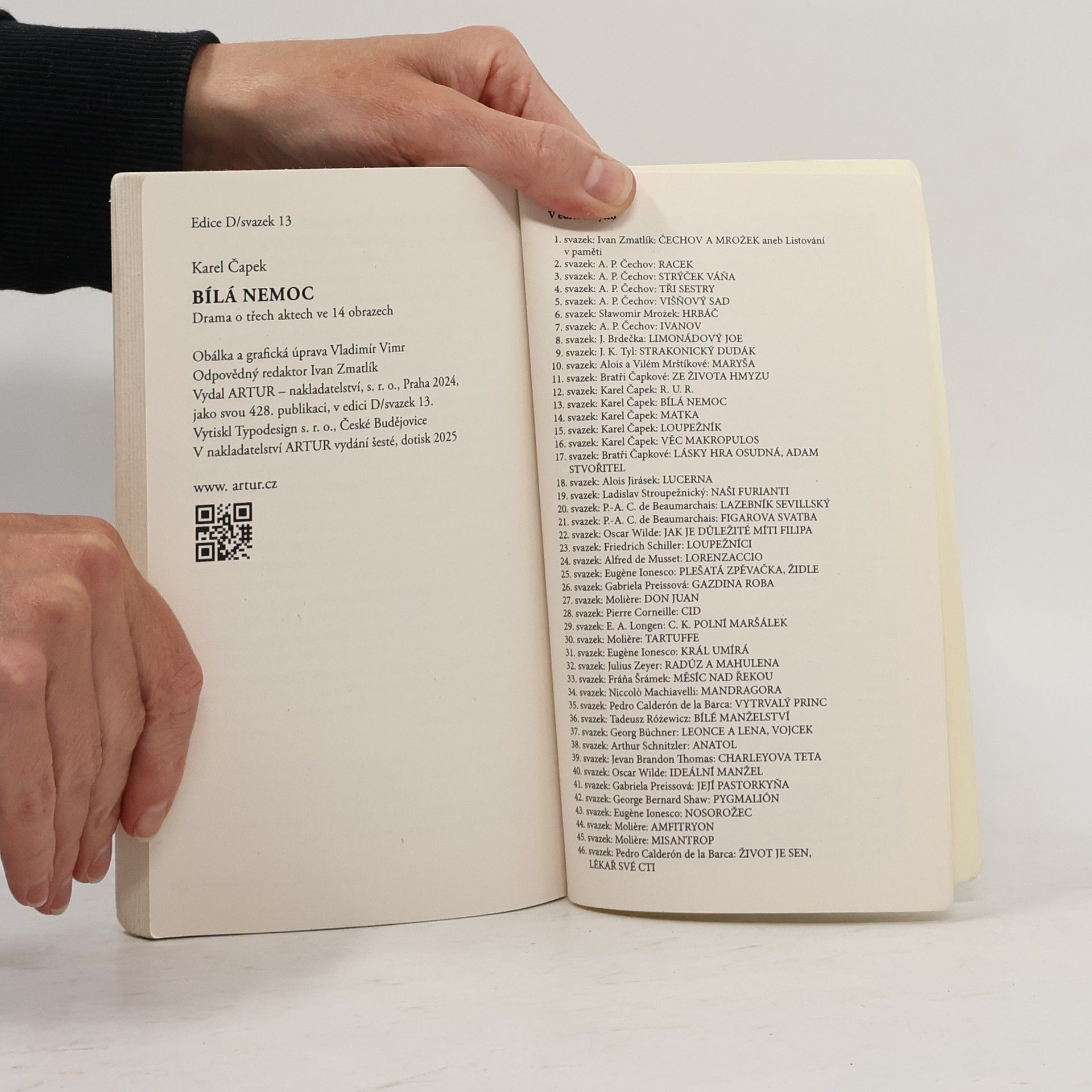 Karel Čapek Bílá nemoc