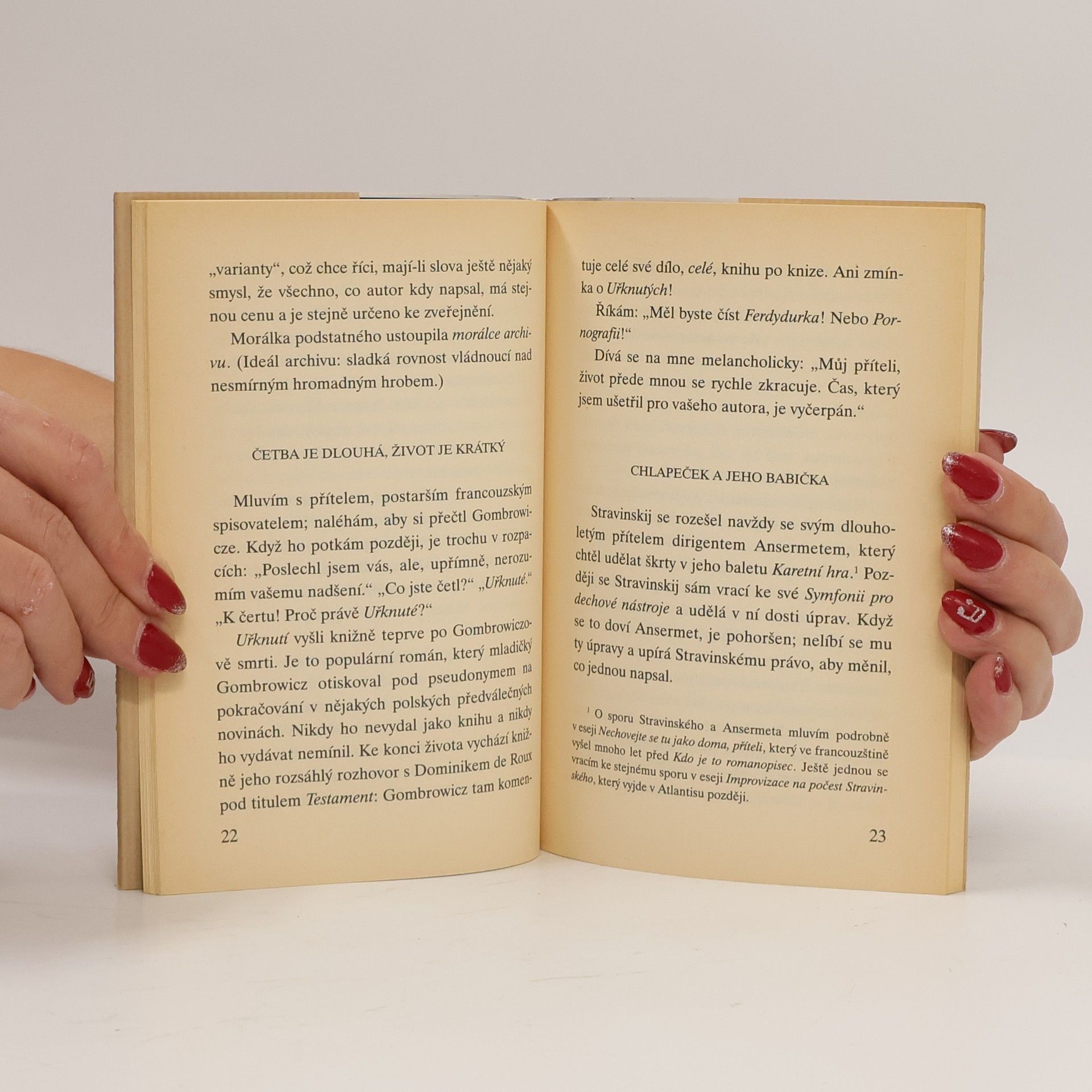 Milan Kundera Nechovejte se tu jako doma, příteli