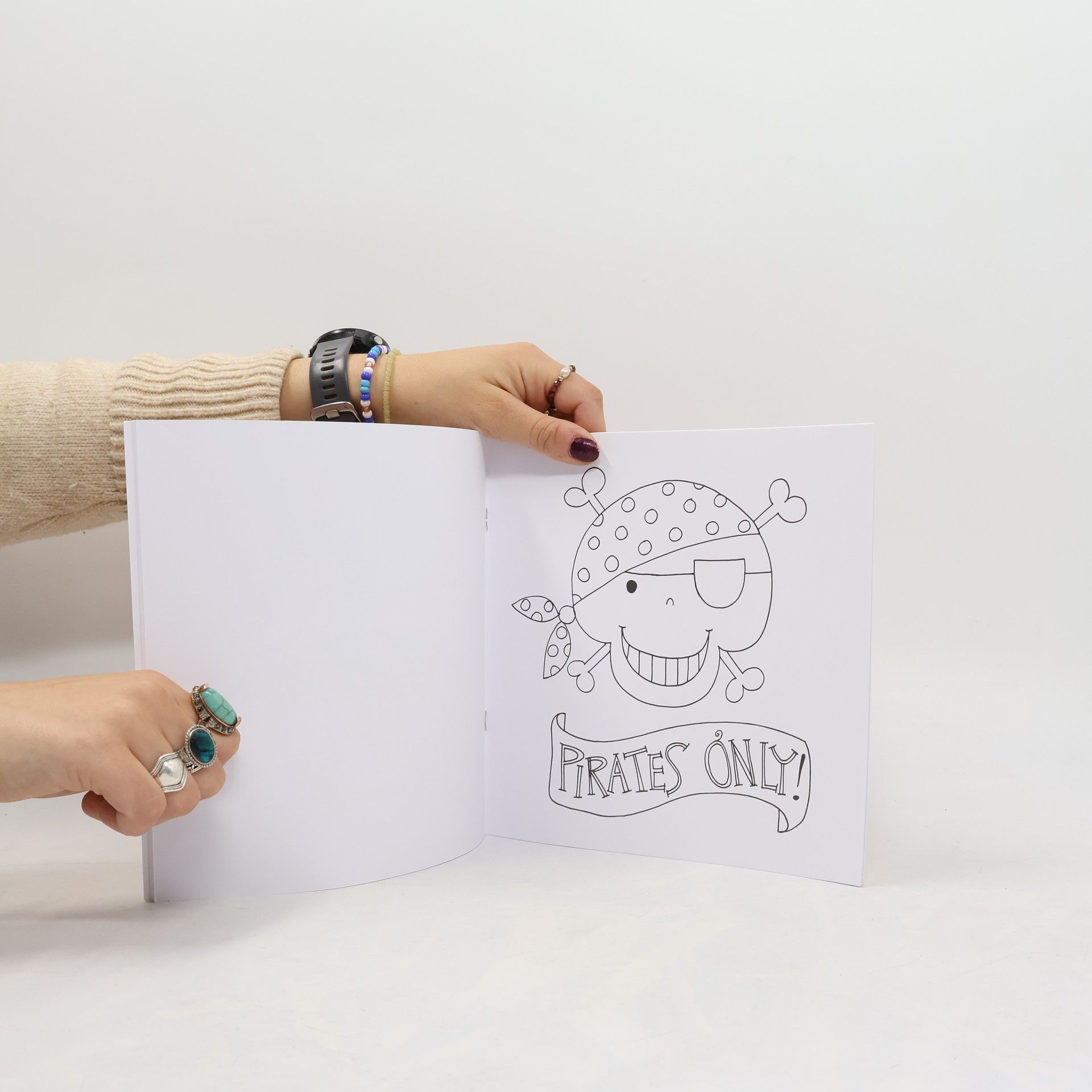 Rachel Ellen  Pirates. Colouring Book