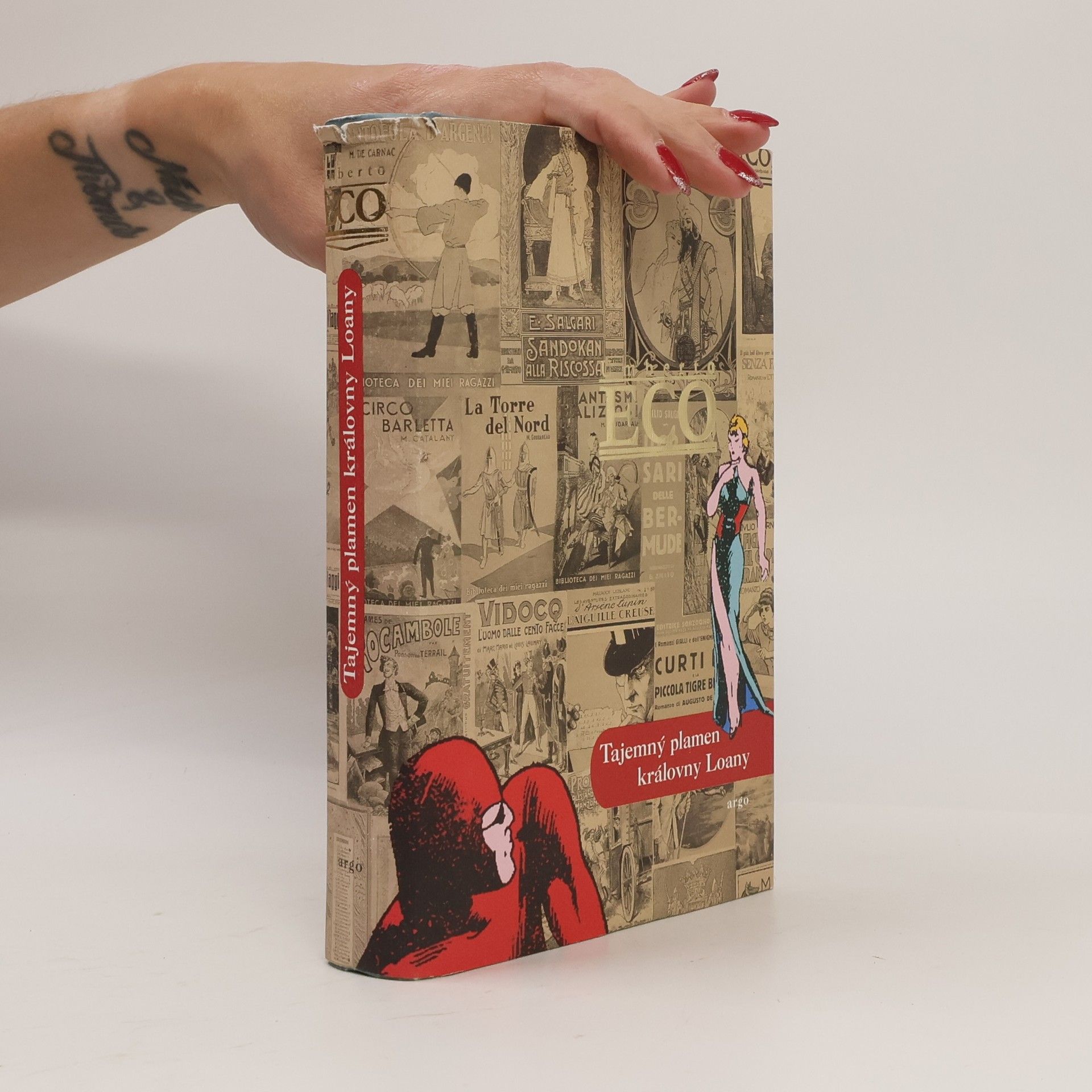 Umberto Eco Tajemný plamen královny Loany: Ilustrovaný román