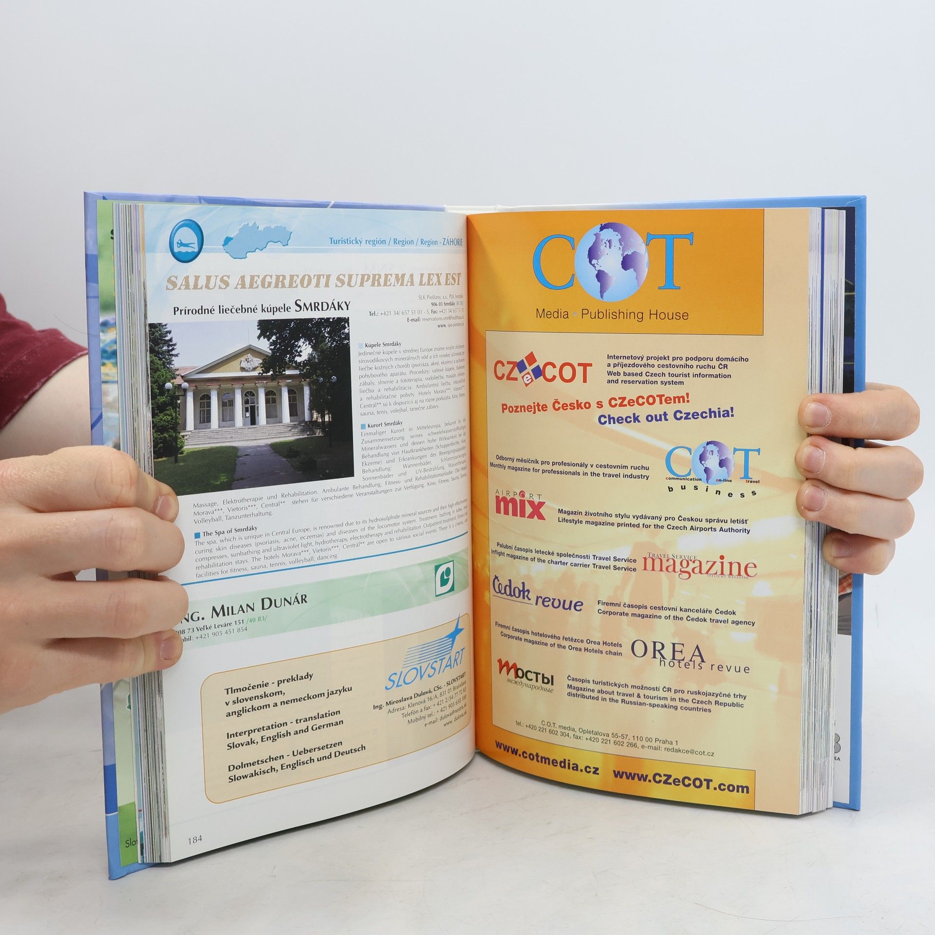 Peter Kolník Cestovný lexikón Slovenskej republiky, Reiselexikon des Slowakischen Republik, The Travel Guide of the Slovar Republic 2004/2005