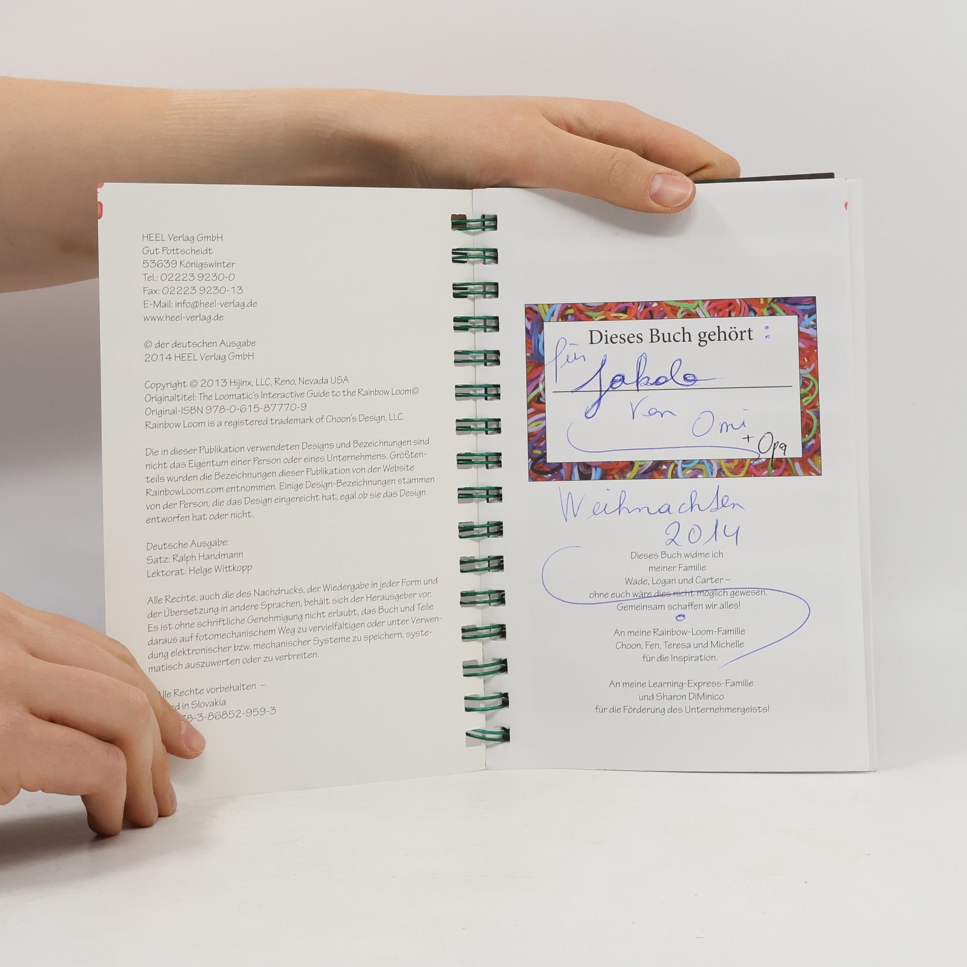 Suzanne M. Peterson Rainbow Loom - Das große Buch