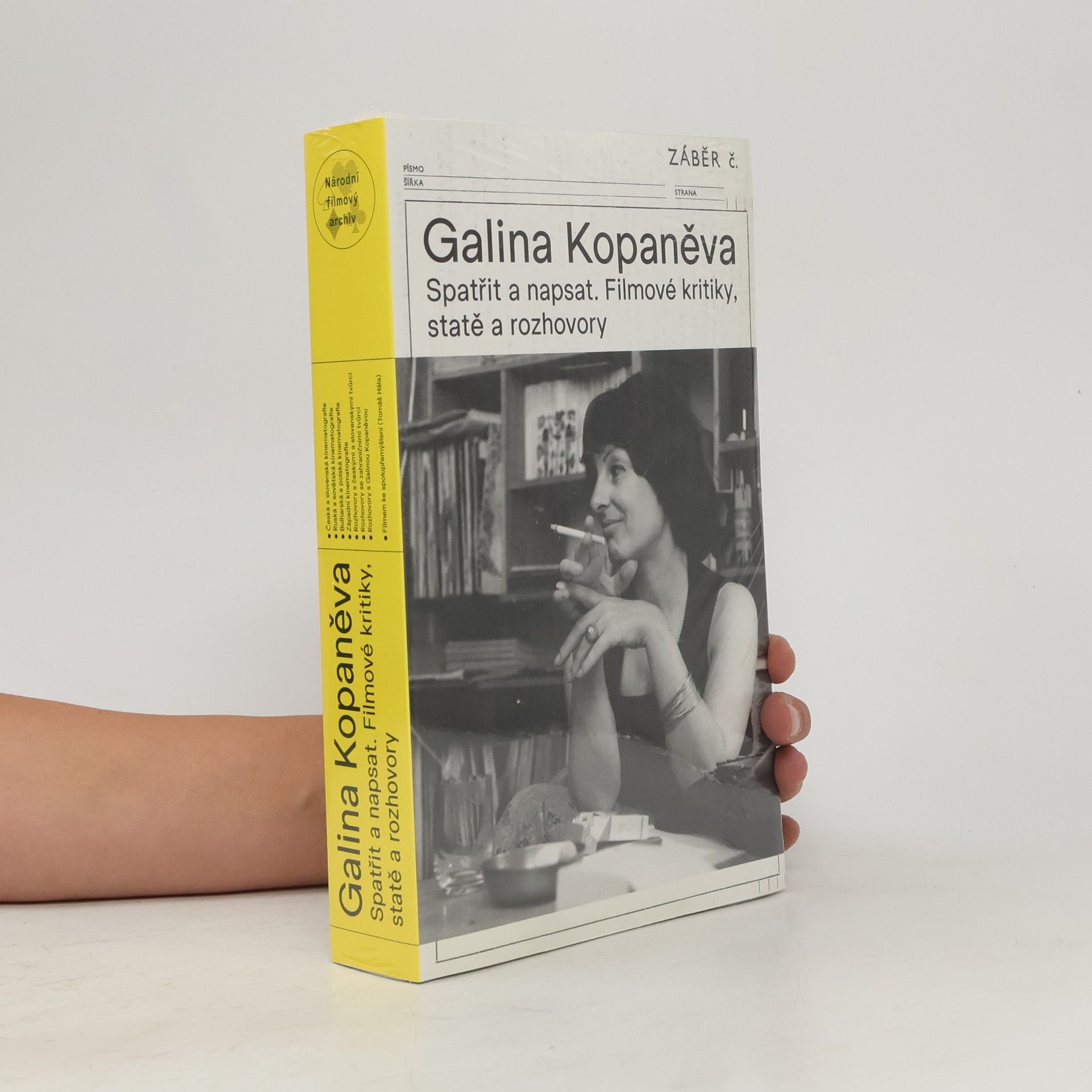 Galina Kopaněva Spatřit a napsat. Filmové kritiky, statě a rozhovory