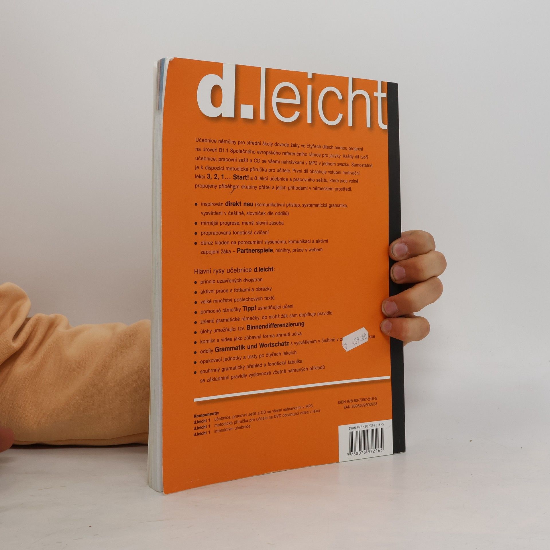 Various authors D.leicht: němčina pro střední školy. Učebnice a pracovní zešit 1