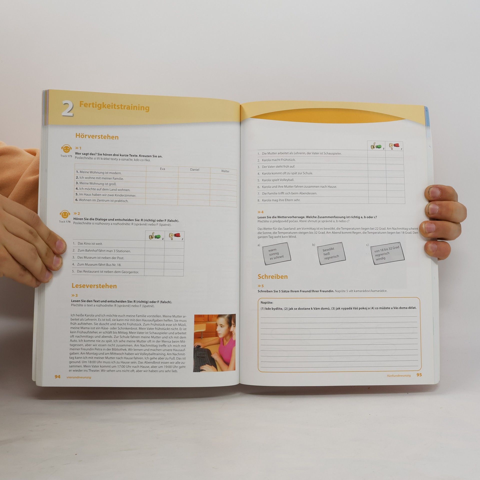 Various authors D.leicht: němčina pro střední školy. Učebnice a pracovní zešit 1