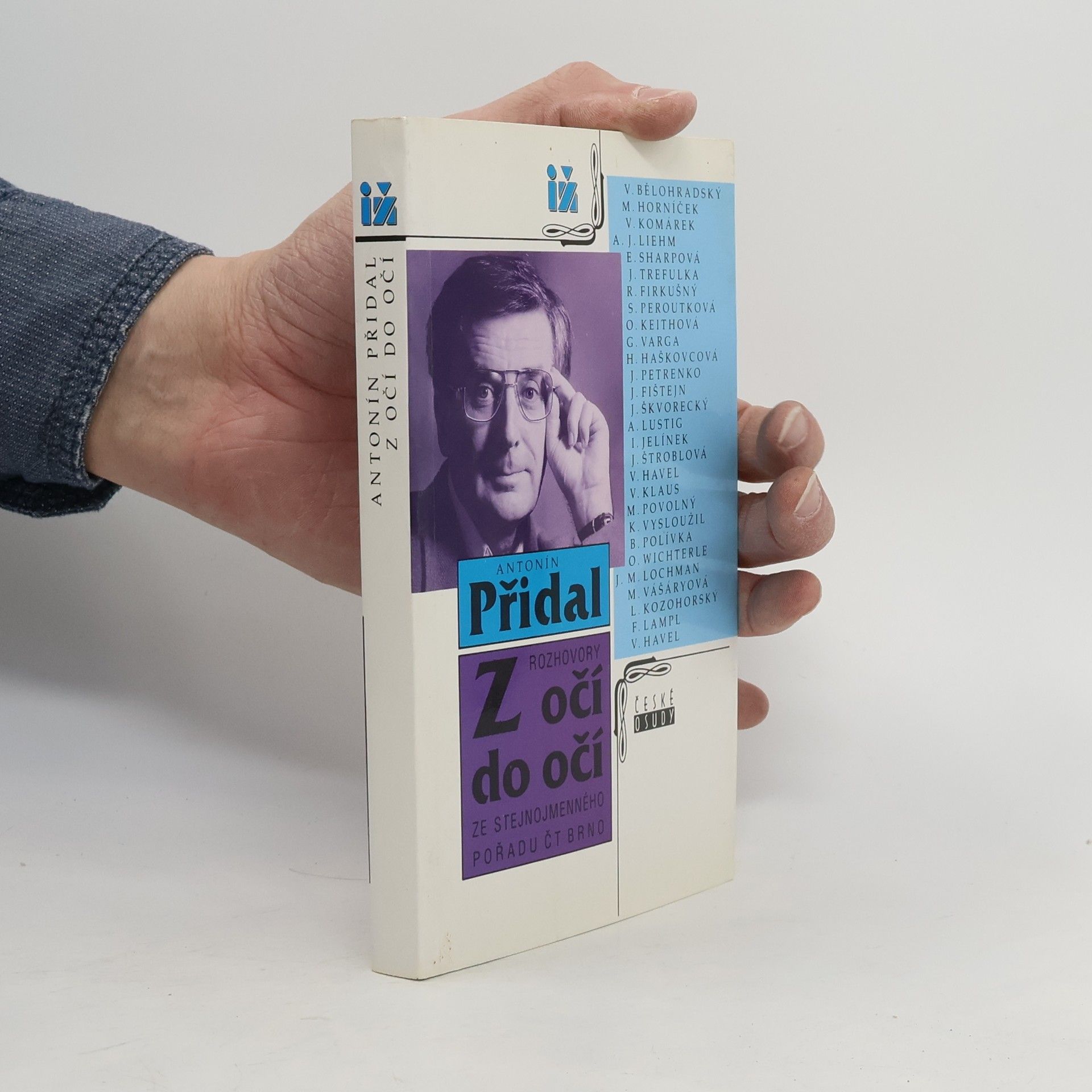Antonín Přidal Z očí do očí
