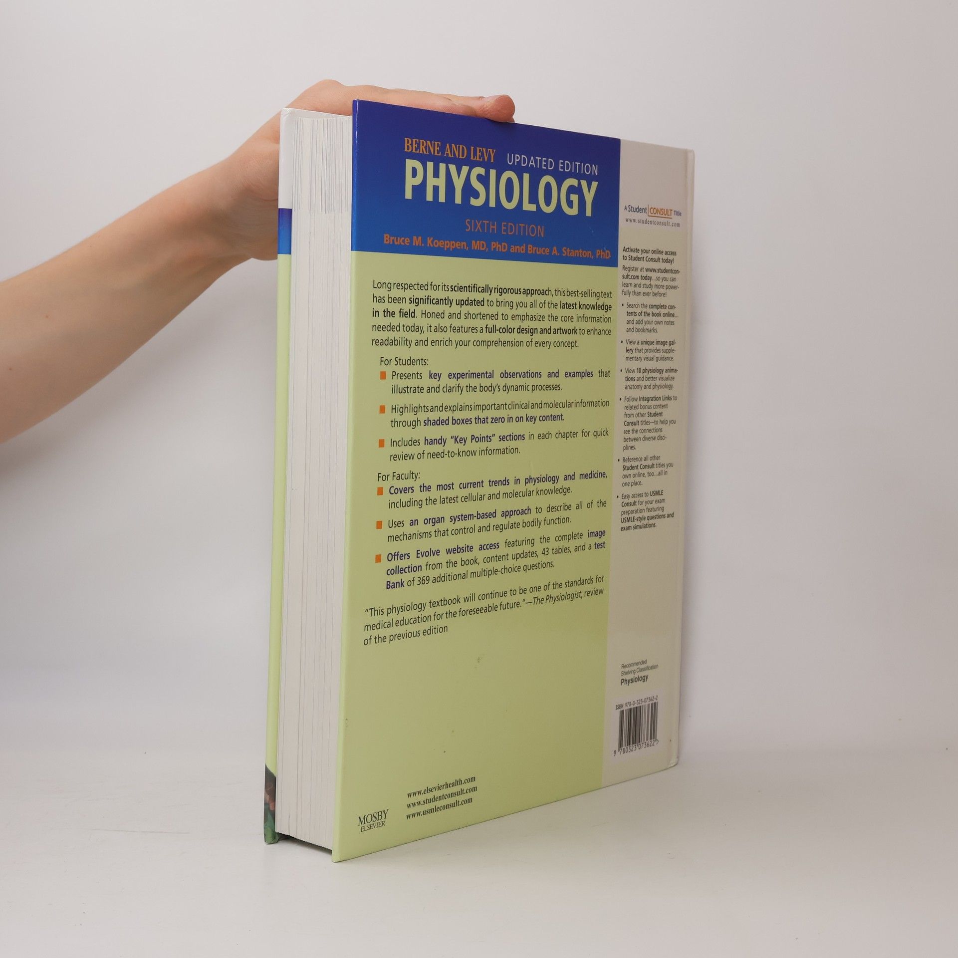 Robert M. Berne Berne & Levy Physiology