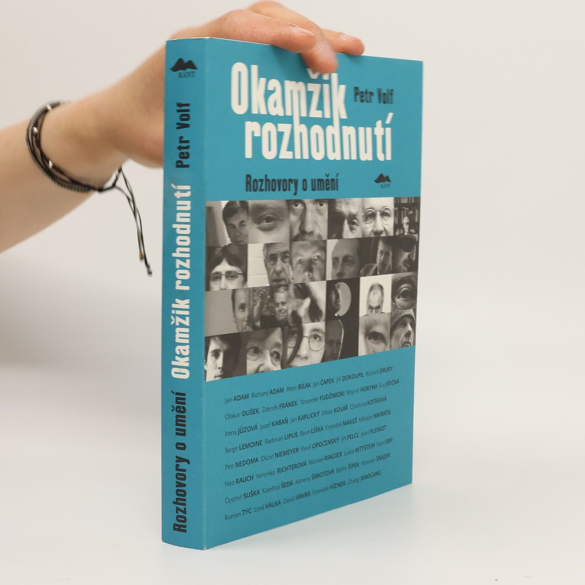 Petr Volf Okamžik rozhodnutí. Rozhovory o umění