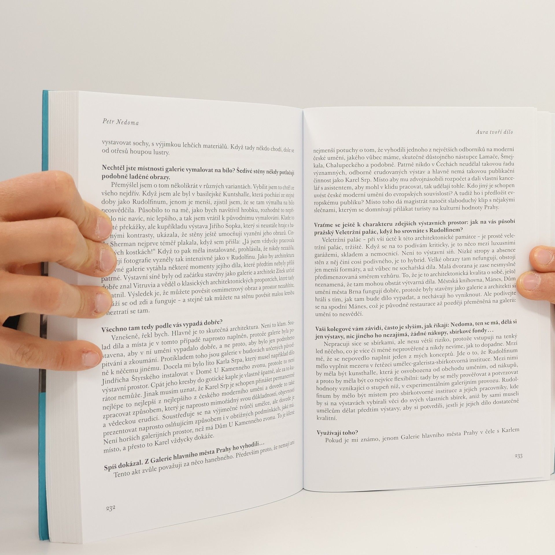 Petr Volf Okamžik rozhodnutí. Rozhovory o umění