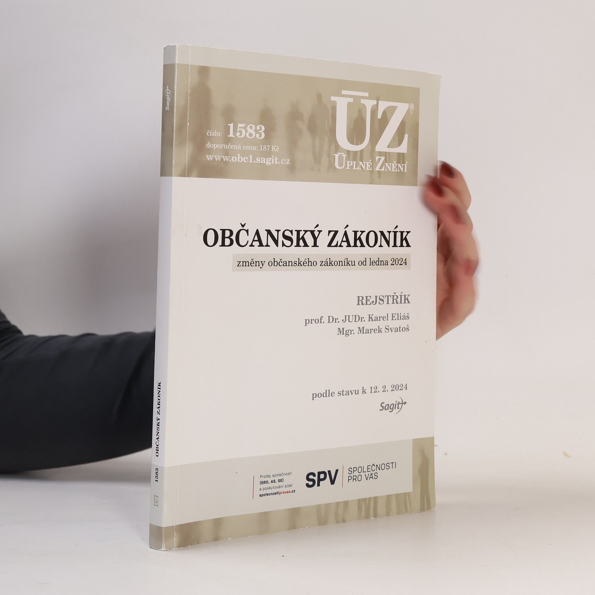 Občanský zákoník : změny občanského zákoníku od ledna 2024 : podle stavu k 12.2.2024