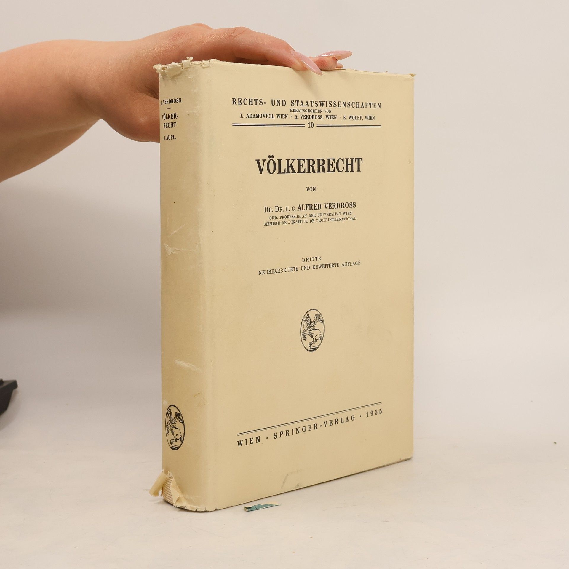 Alfred Verdross Völkerrecht