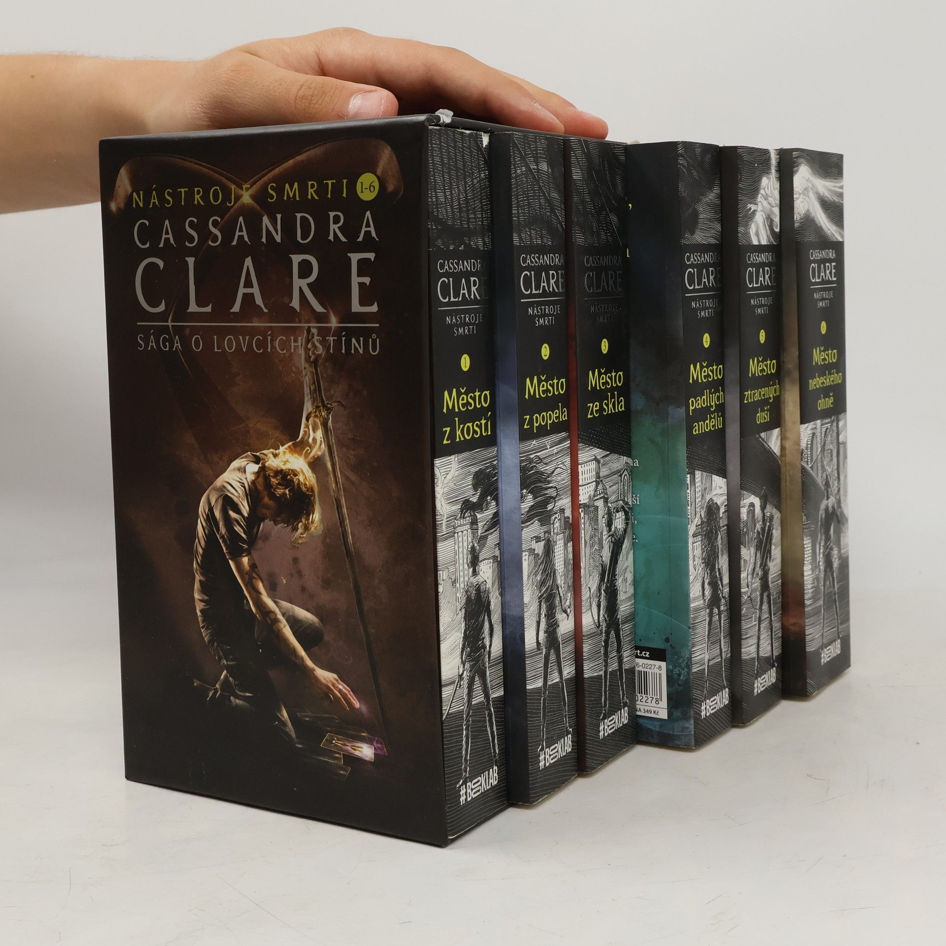 Cassandra Clare Nástroje smrti 1–6 Box