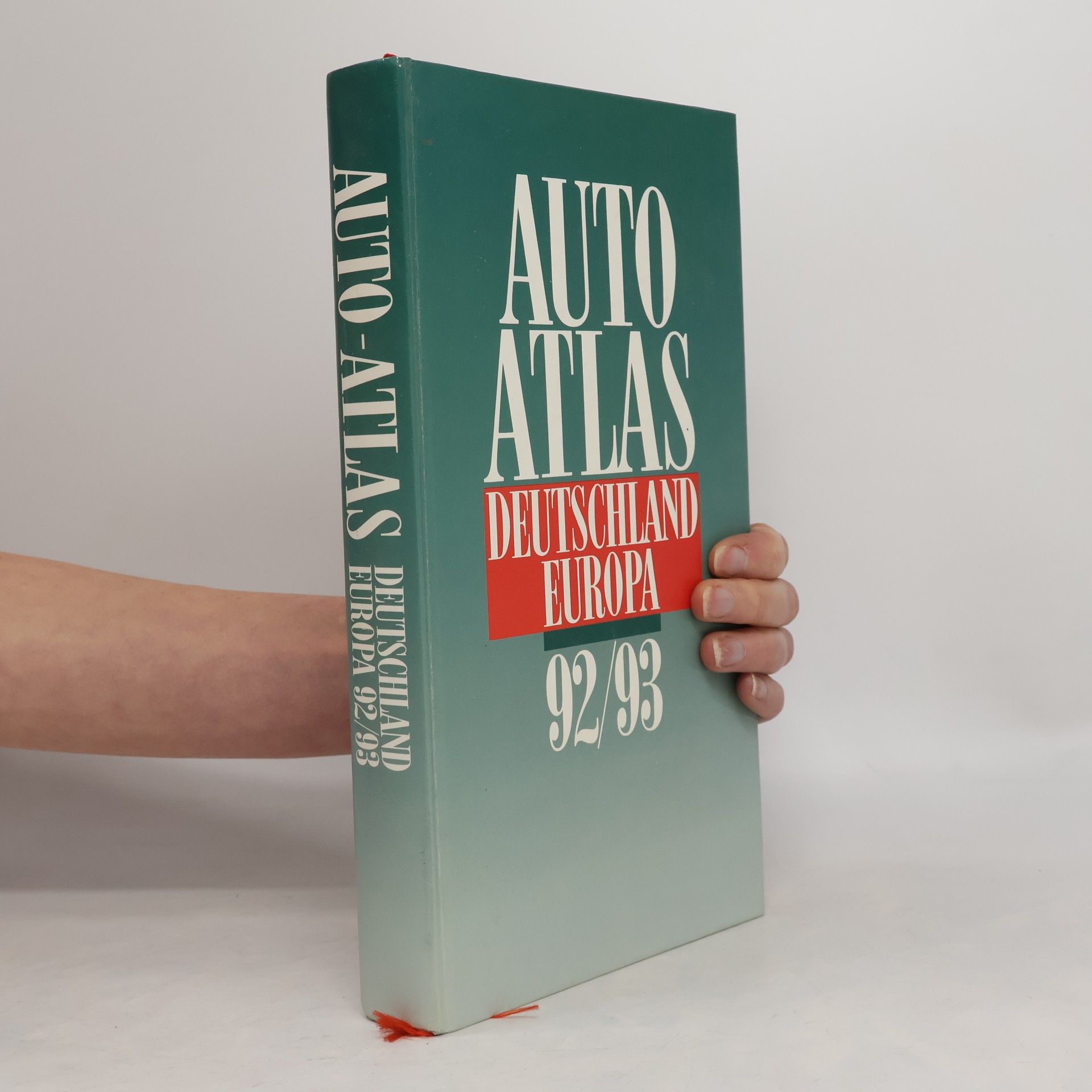 Various authors Auto-Atlas. Deutschland, Europa 92/93