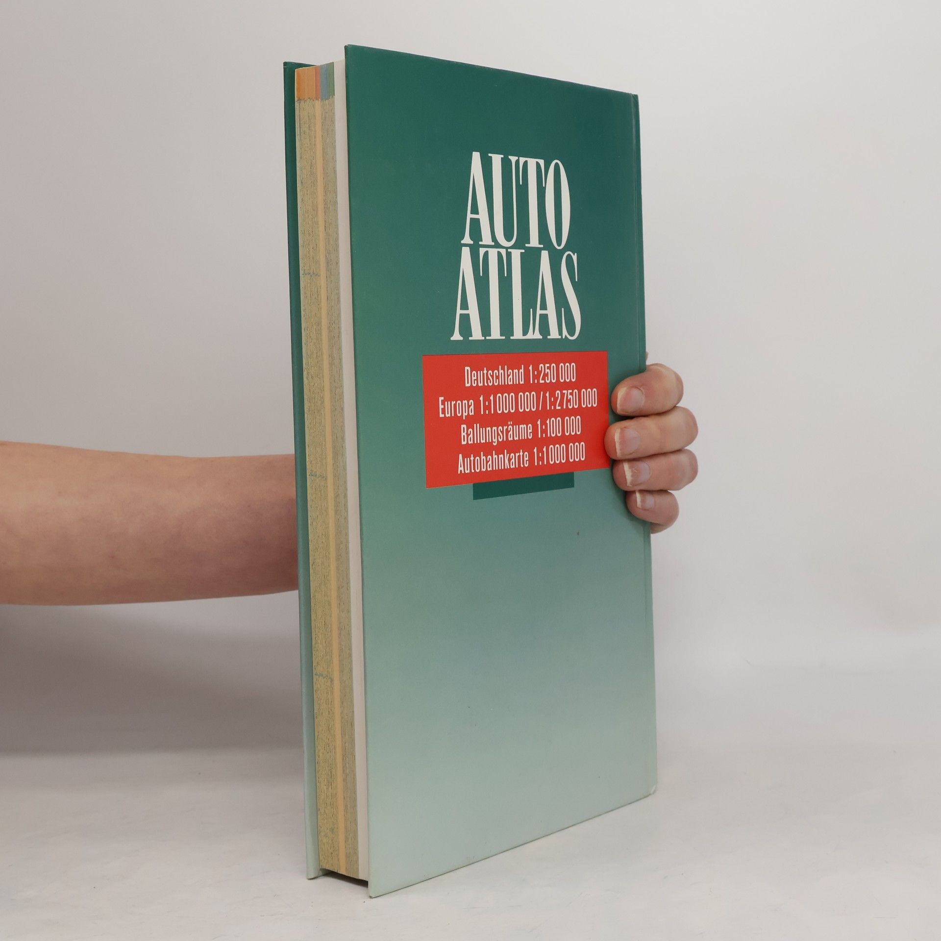 Autorenkollektiv Auto-Atlas. Deutschland, Europa 92/93