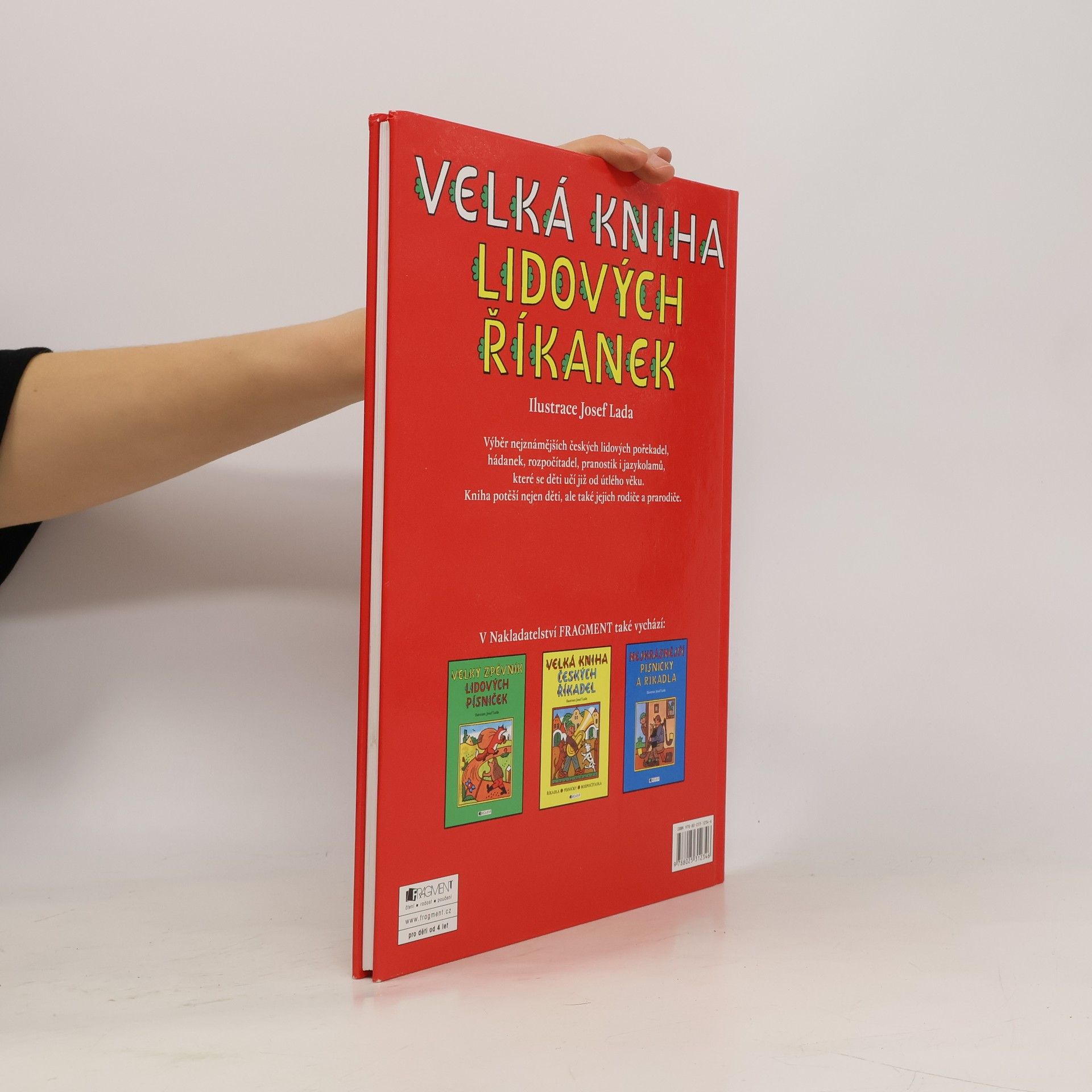 Josef Lada Velká kniha lidových říkanek