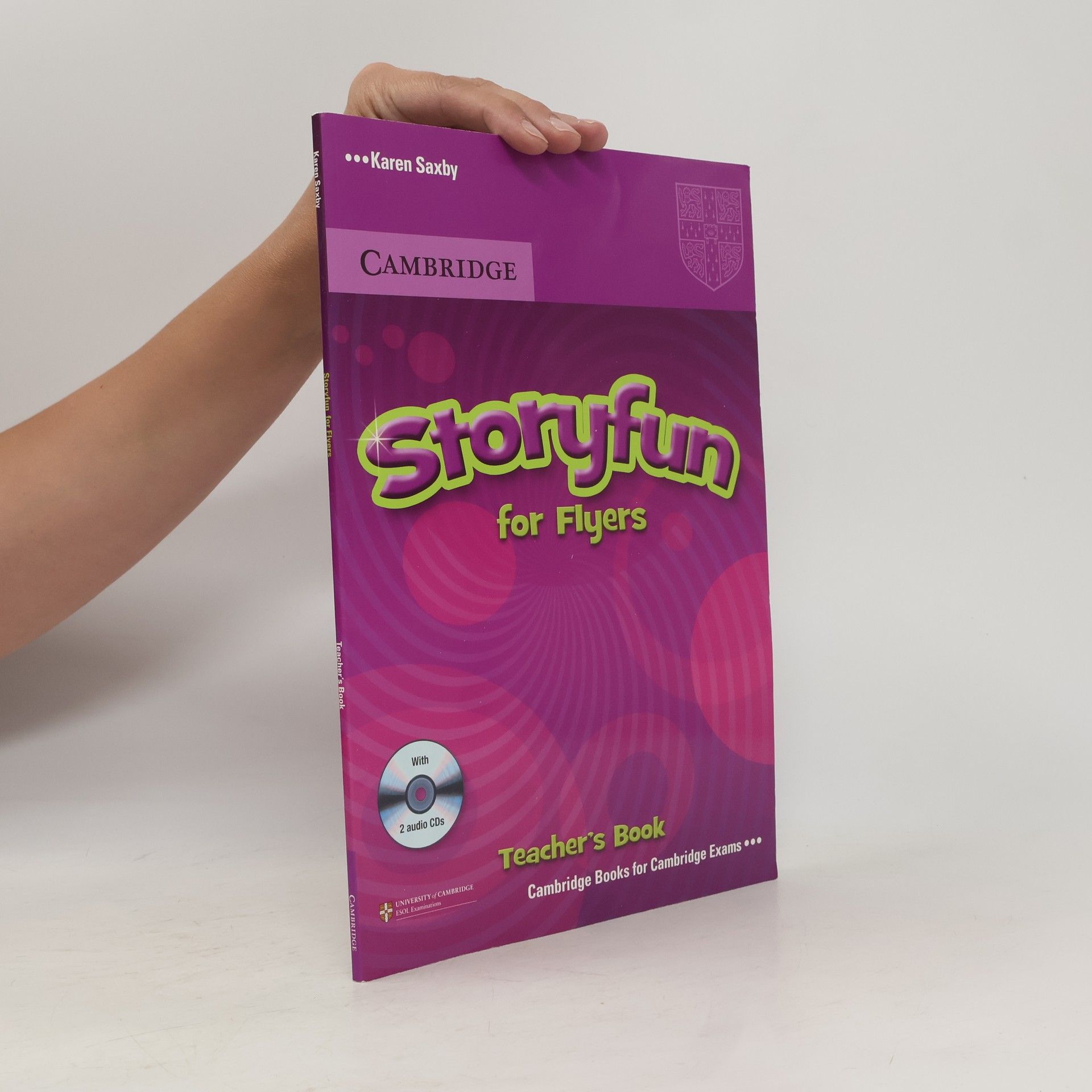 Karen Saxby Cambridge Storyfun for Flyers Teacher's Book with Audio CDs (2)