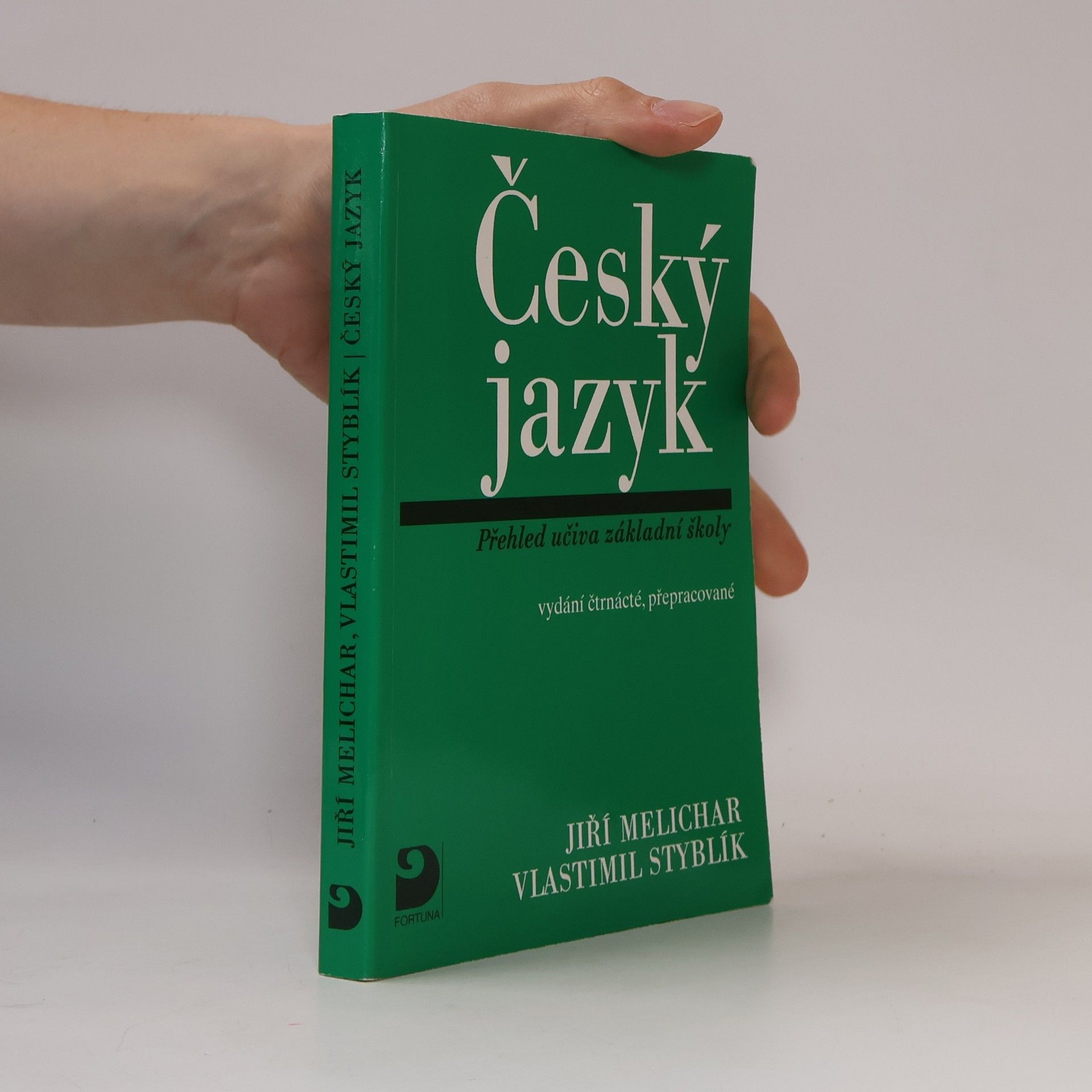 Vlastimil Styblík Český jazyk. Přehled učiva základní školy s cvičeními a klíčem