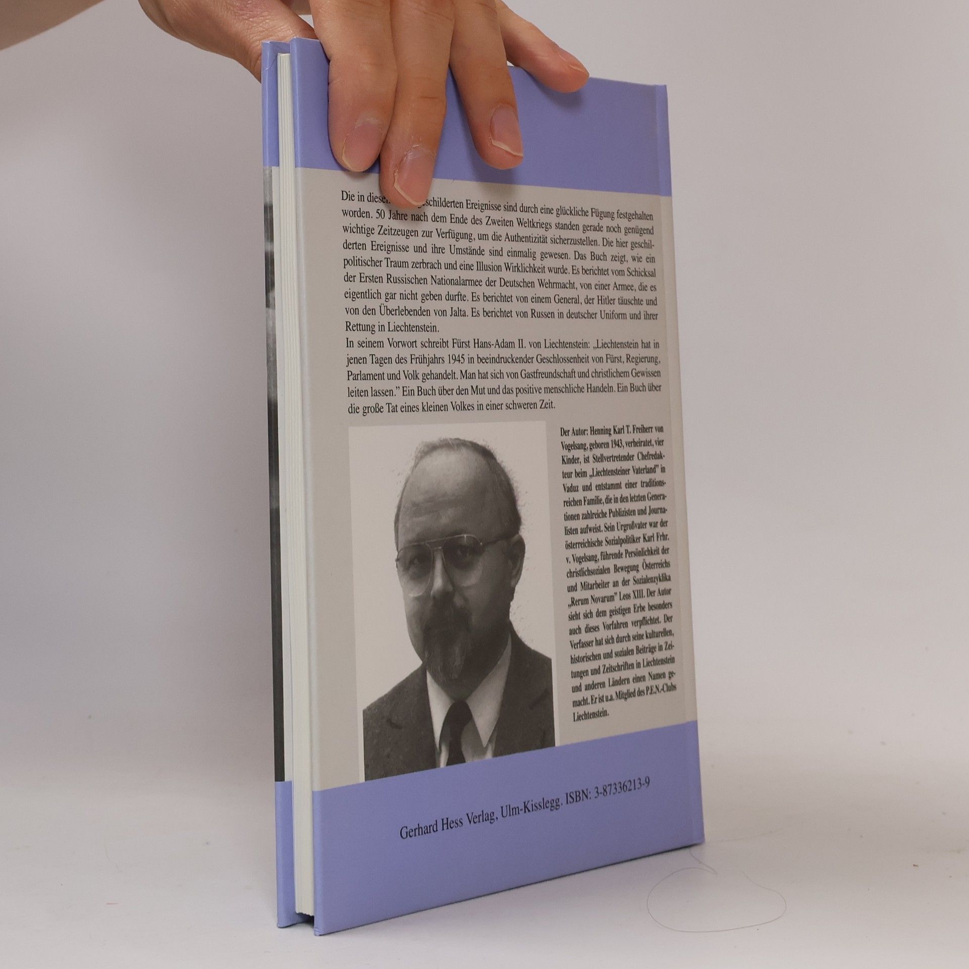 Henning von Vogelsang Die Armee, die es nicht geben durfte