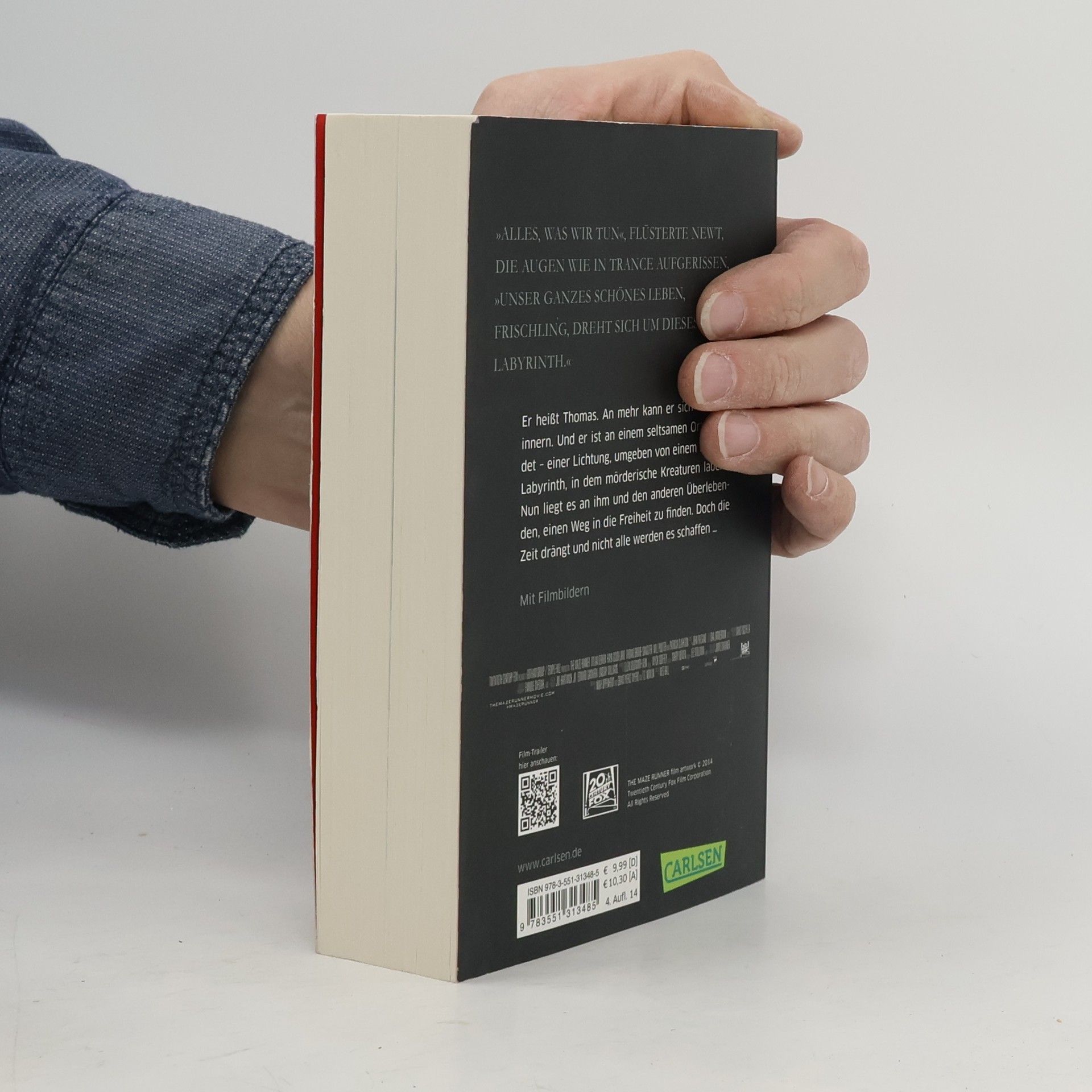 James Dashner Maze Runner, die Auserwählten im Labyrinth