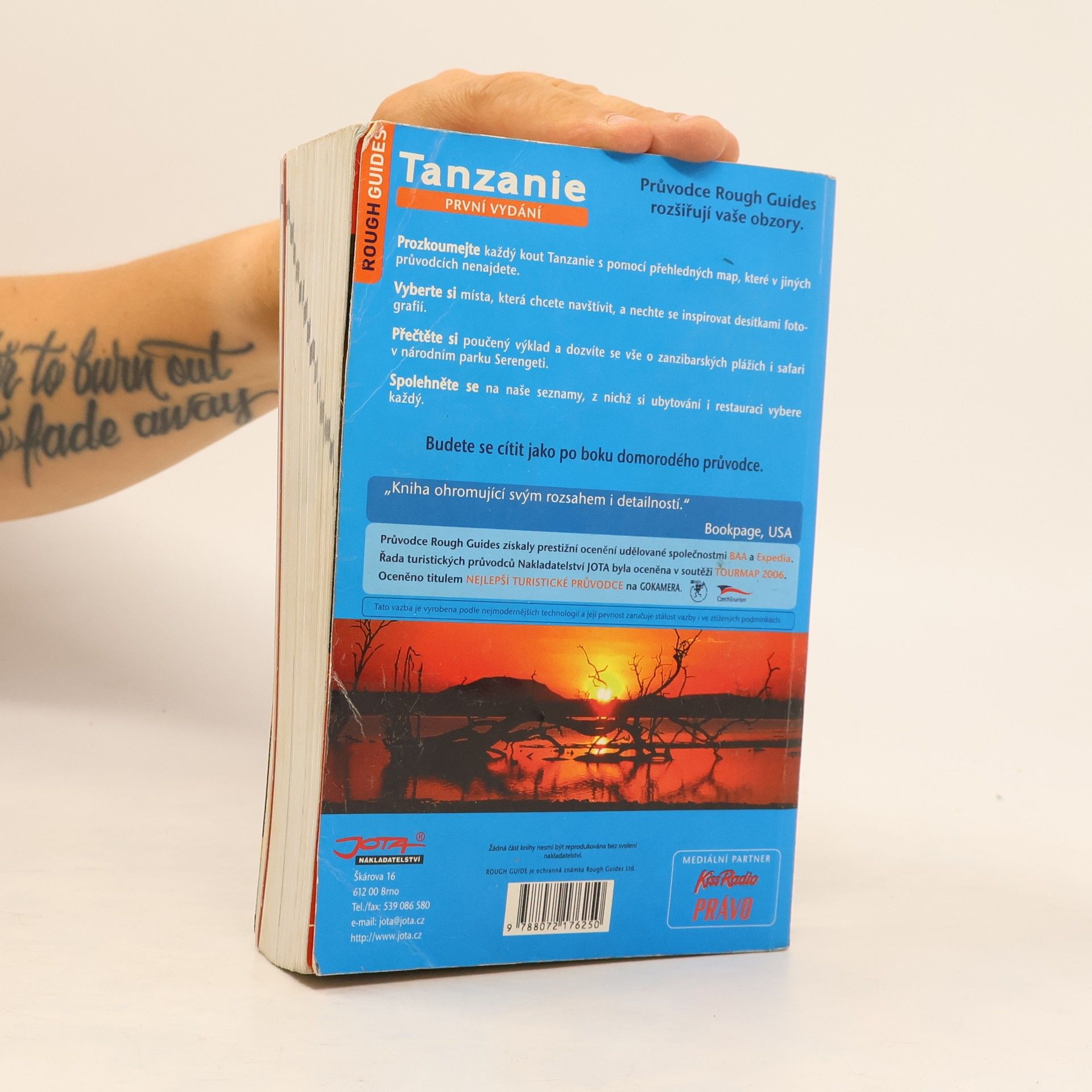 Jens Finke Tanzanie - turistický průvodce
