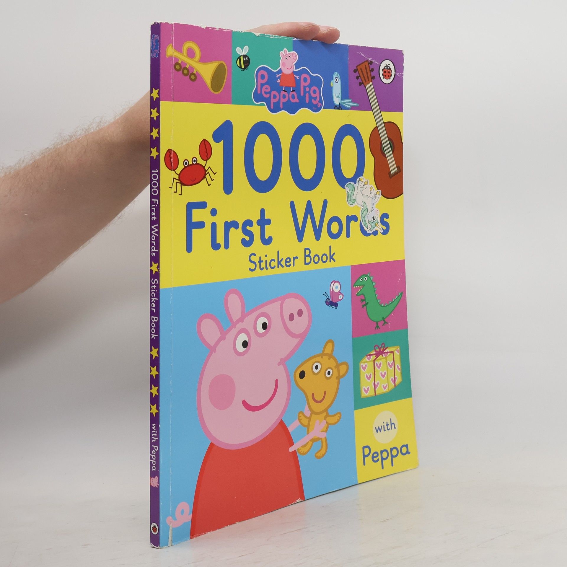 Kolektiv autorů Peppa Pig: 1000 First Words Sticker Book