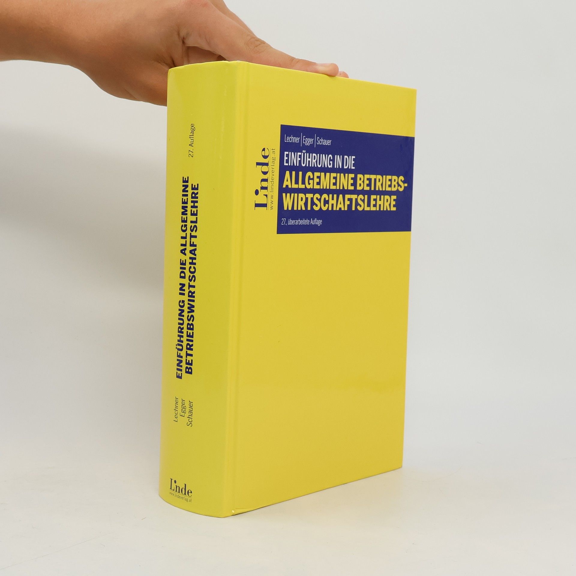 Lechner Einführung in die Allgemeine Betriebswirtschaftslehre