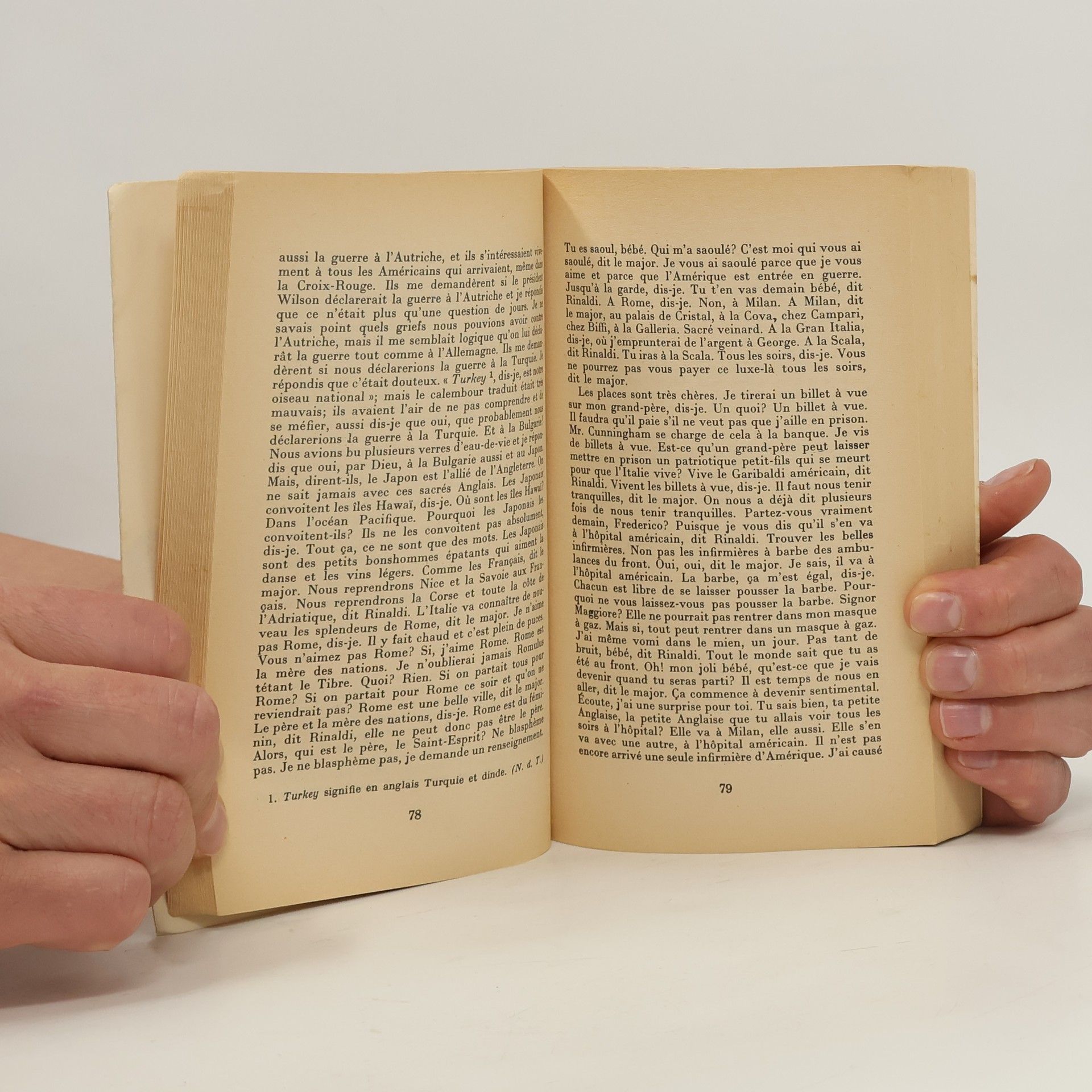 Ernest Hemingway L'adieu aux armes