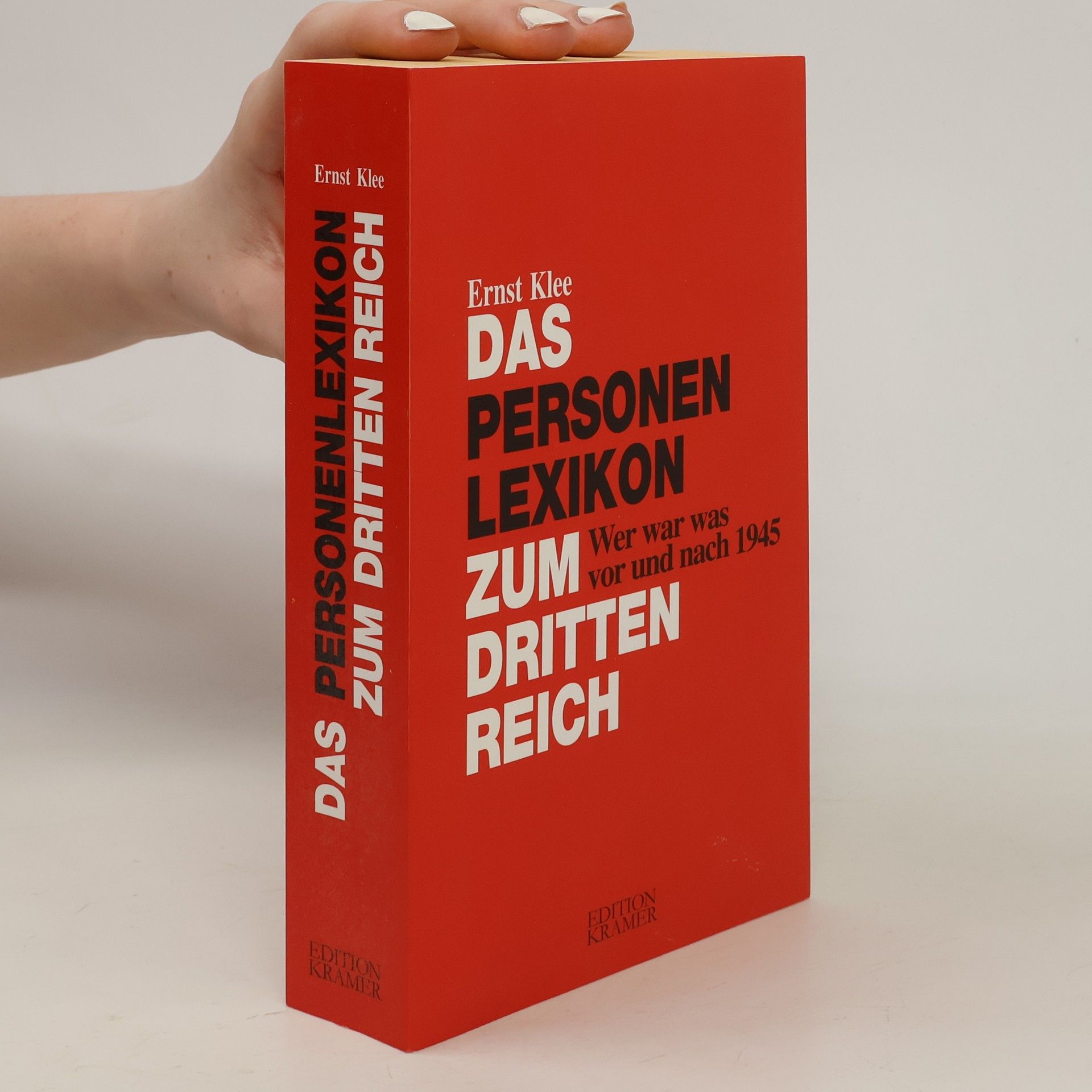 Ernst Klee Das Personenlexikon zum Dritten Reich