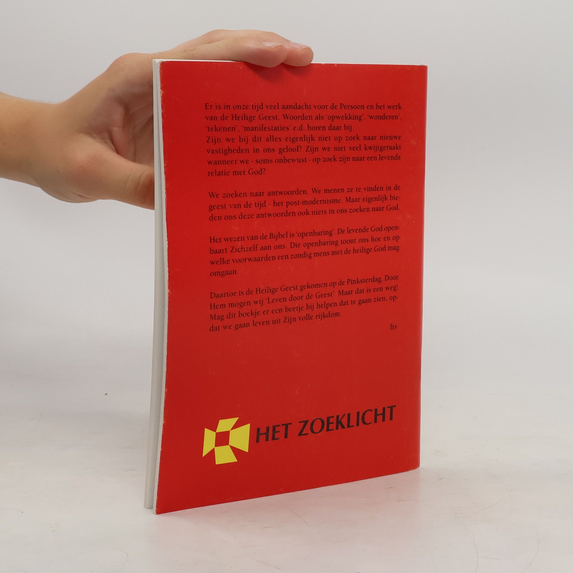 Feike F. ter Velde Leven door de Geest